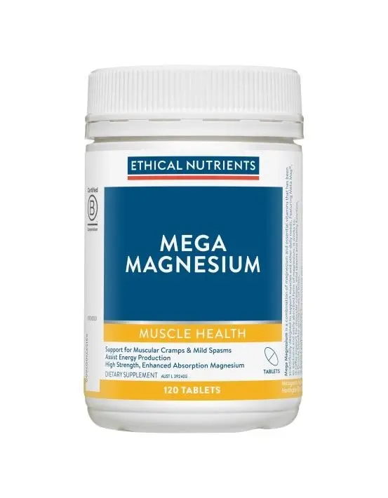 Ethical Nutrients Mega Magnesium 120 Tablets