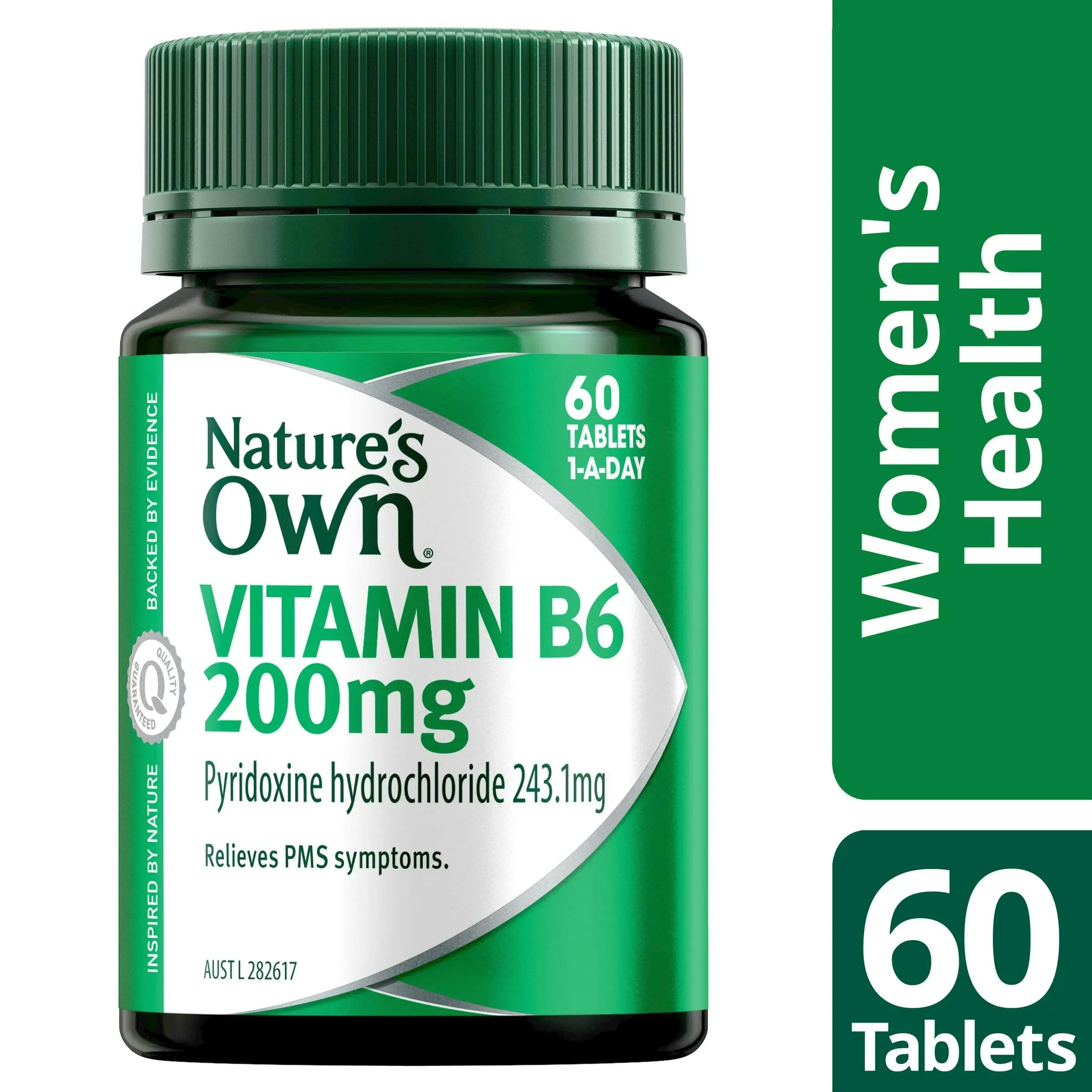 Nature's Own Vitamin B6 200Mg 60 Tablets