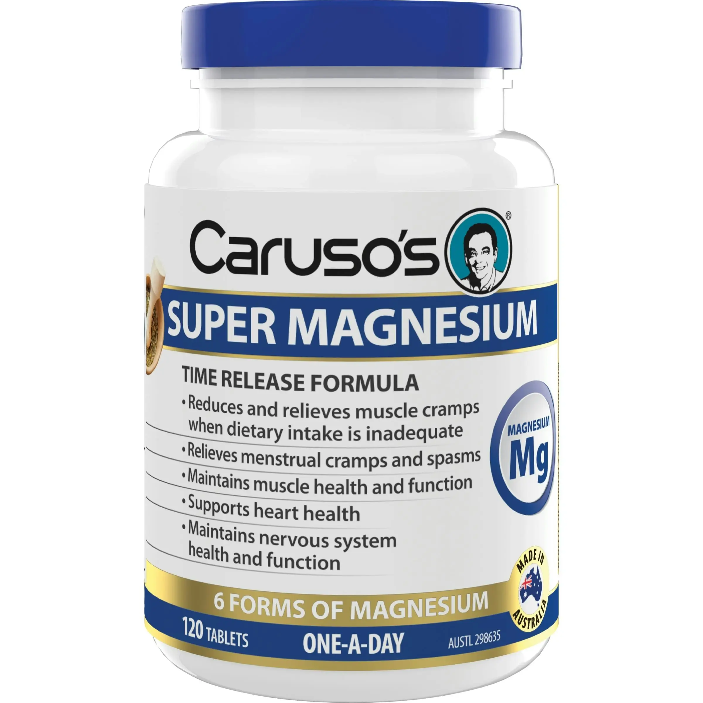 Caruso's Natural Health Super Magnesium 120 Tablets