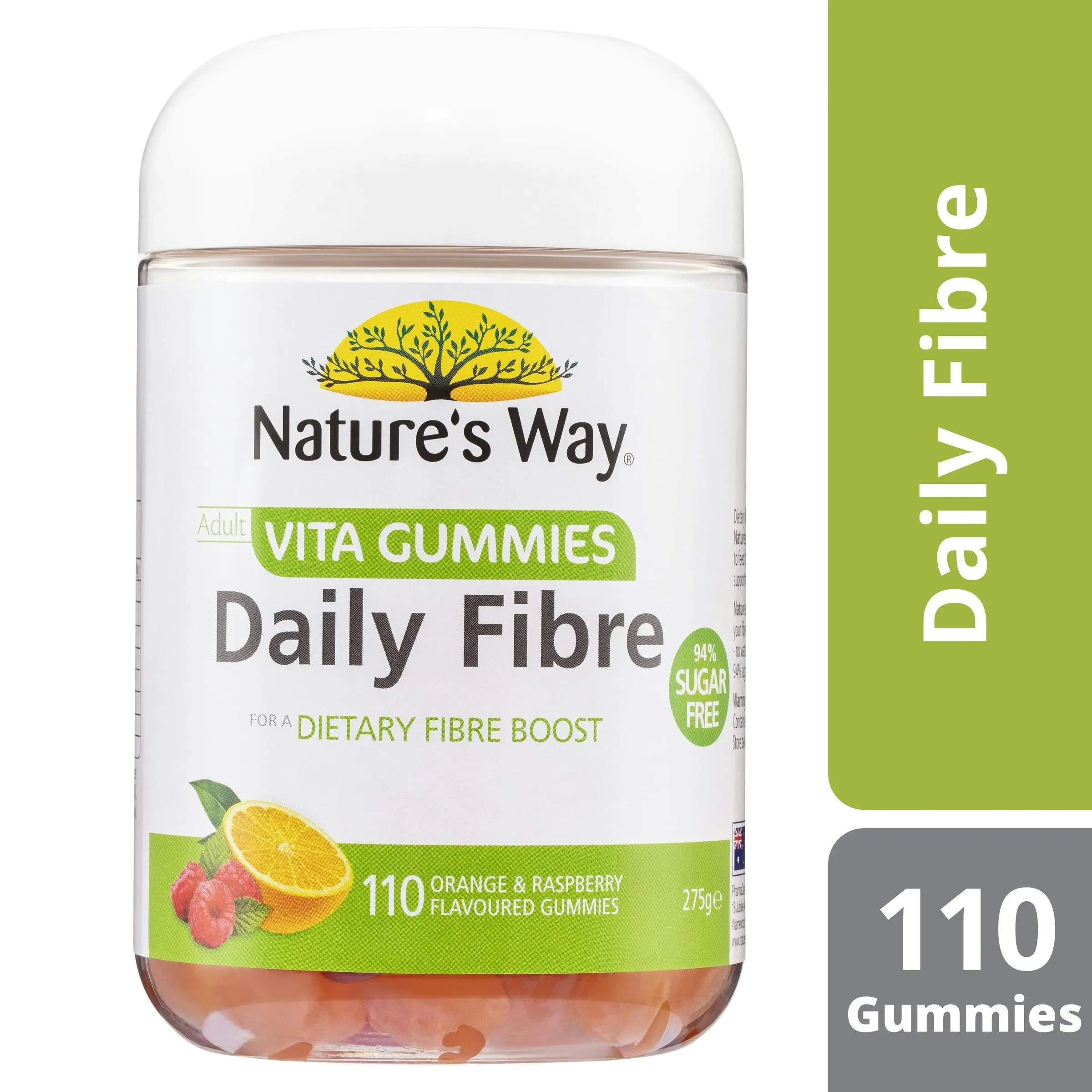 Nature's Way Adult Daily Fibre 110 Vita Gummies