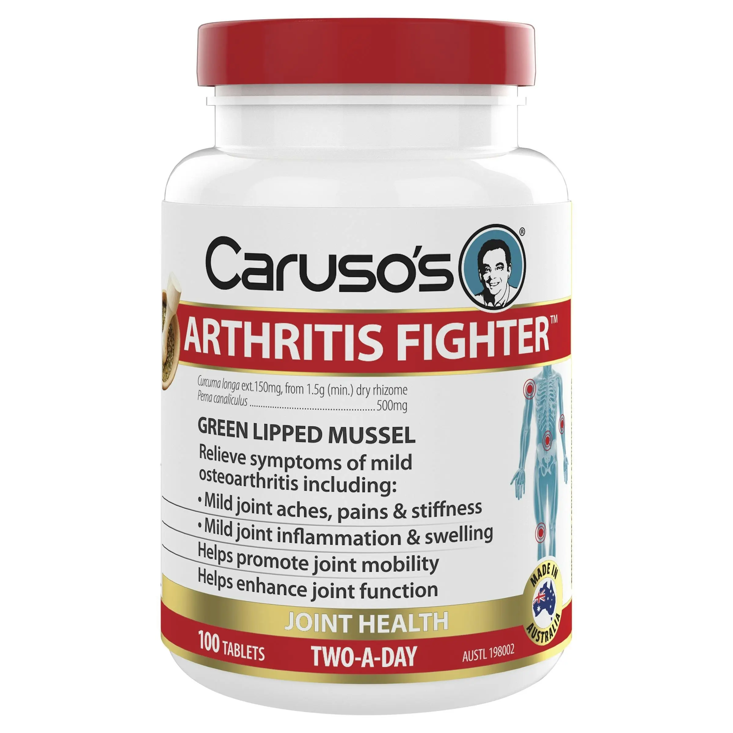 Caruso's Natural Health Arthritis Fighter 100 Tablets