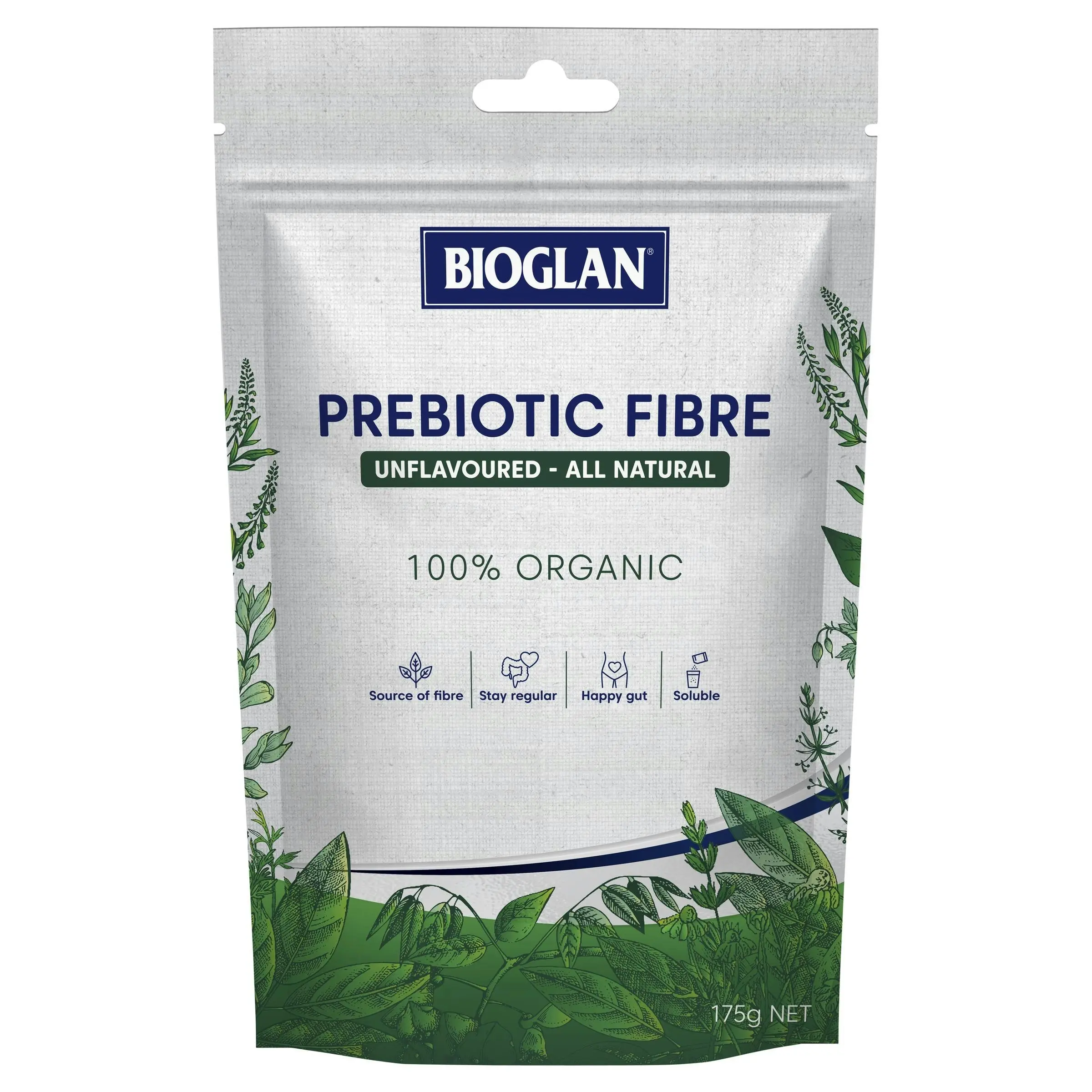 Bioglan Naturals 100% Organic Prebiotic Fibre 175g