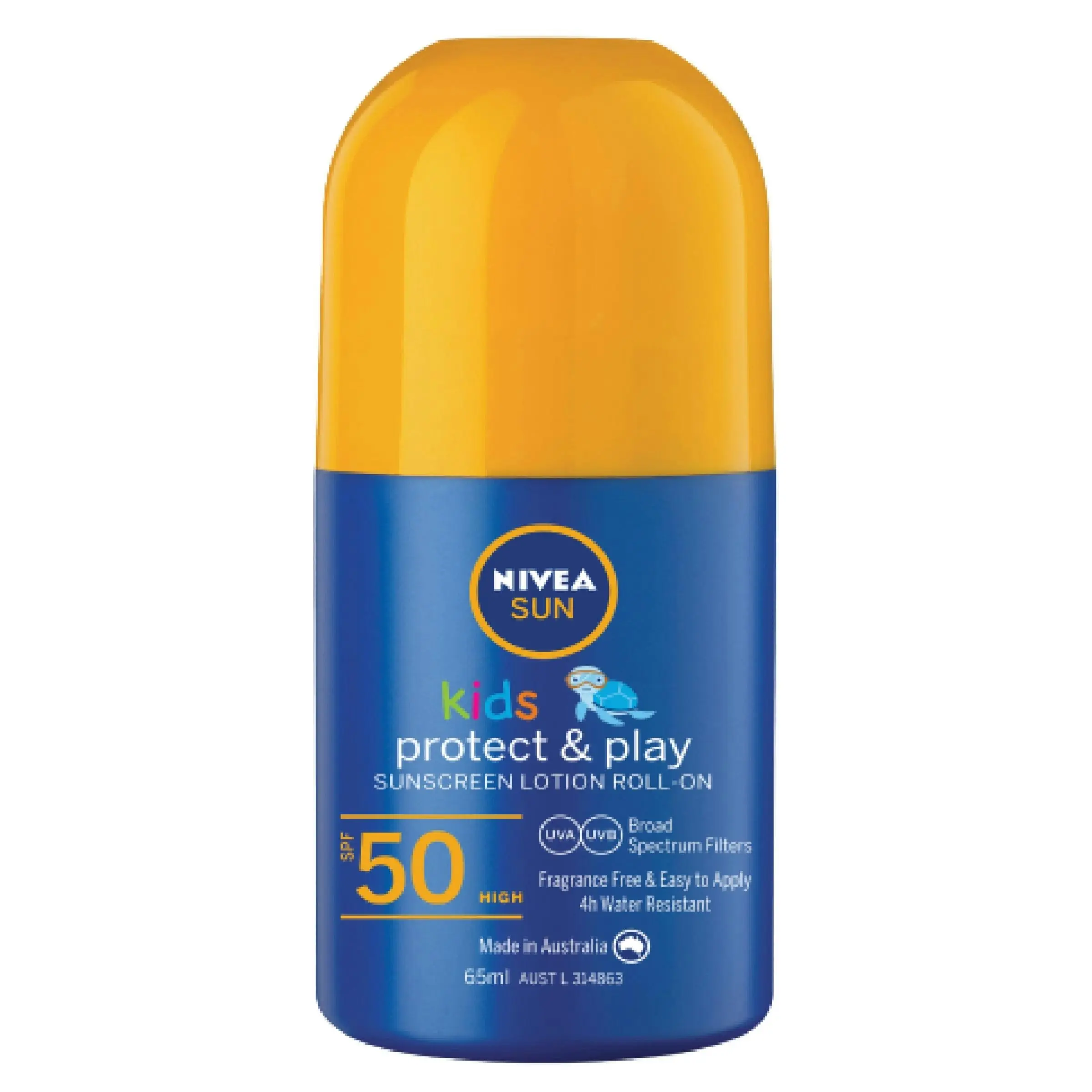 Nivea Kids Caring Roll On Sun Lotion SPF50+ 65mL