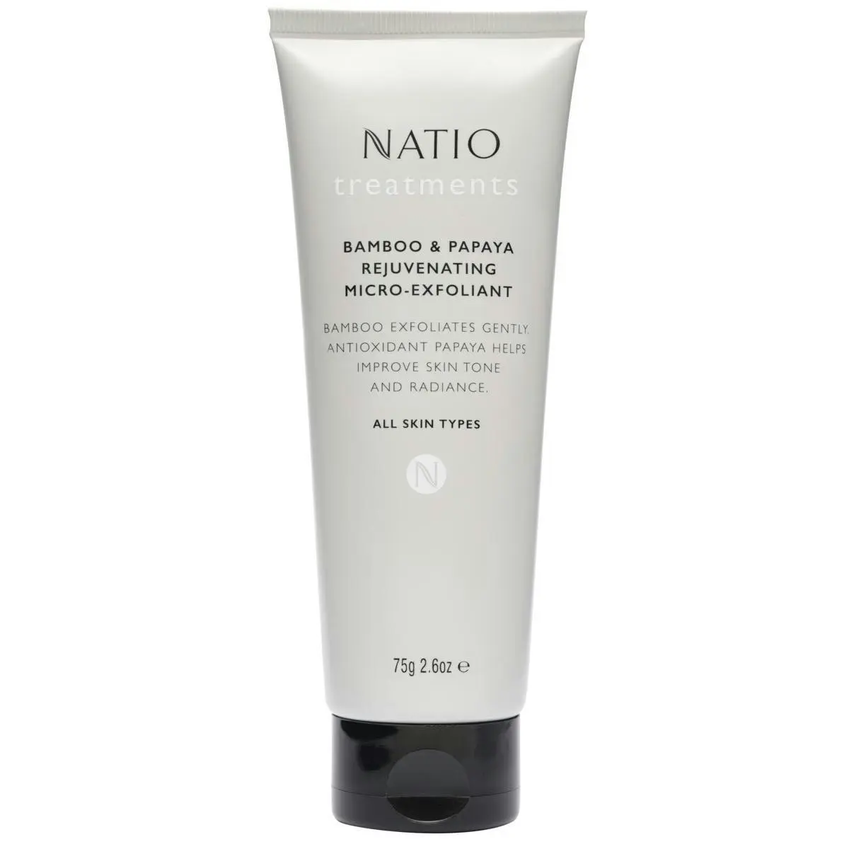 Natio Bamboo/ Papaya Rejuvenating Micro Exfoliant 75g