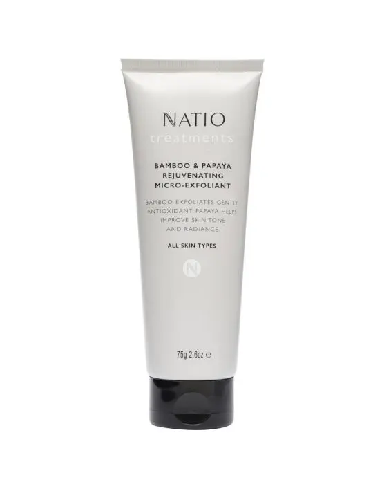 Natio Bamboo/ Papaya Rejuvenating Micro Exfoliant 75g