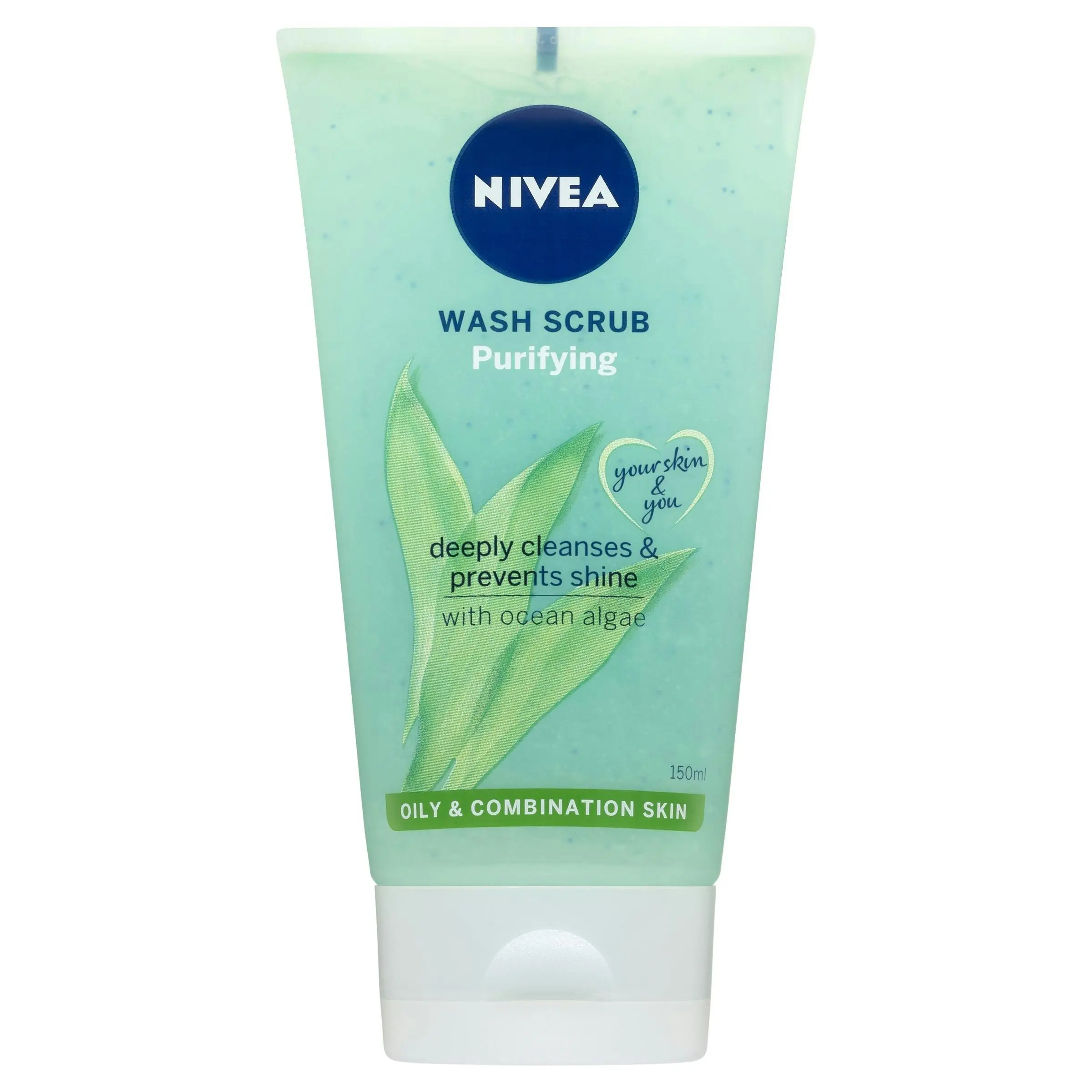 Nivea Visage 2 In 1 Wash And Scrub Daily Essentials 150mL