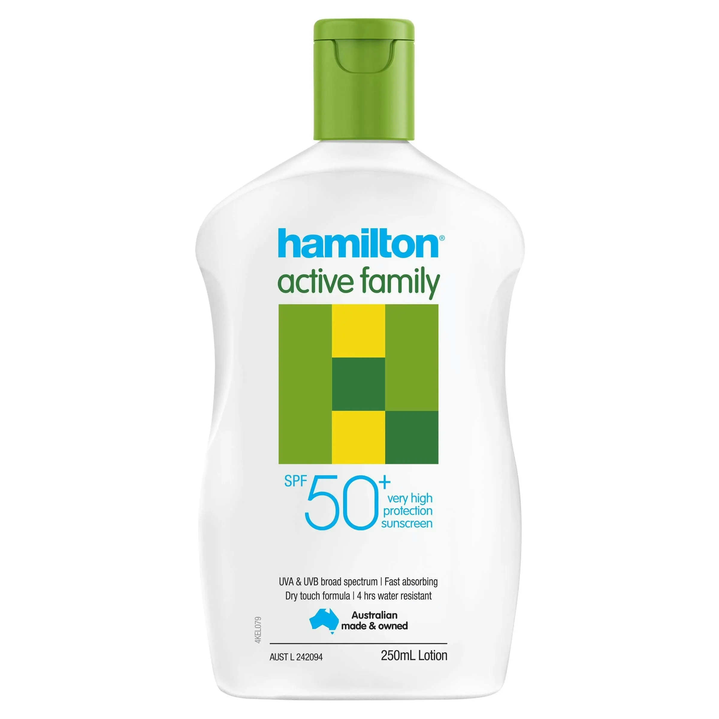 Hamilton Sun Active Family SPF50+ Lotion 250mL