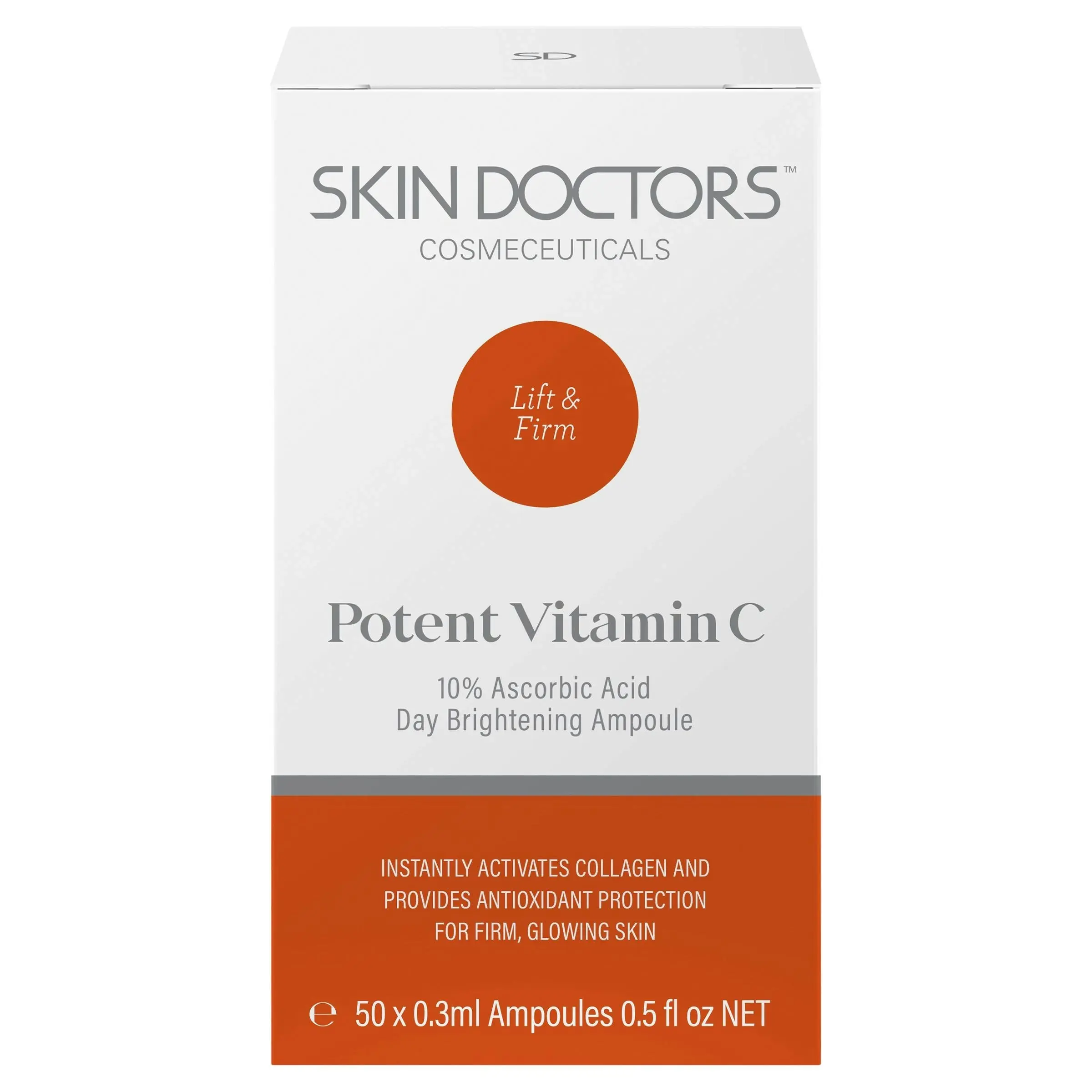 Skin Doctors Life & Firm Potent Vitamin C 50 x 0.3mL Ampoules