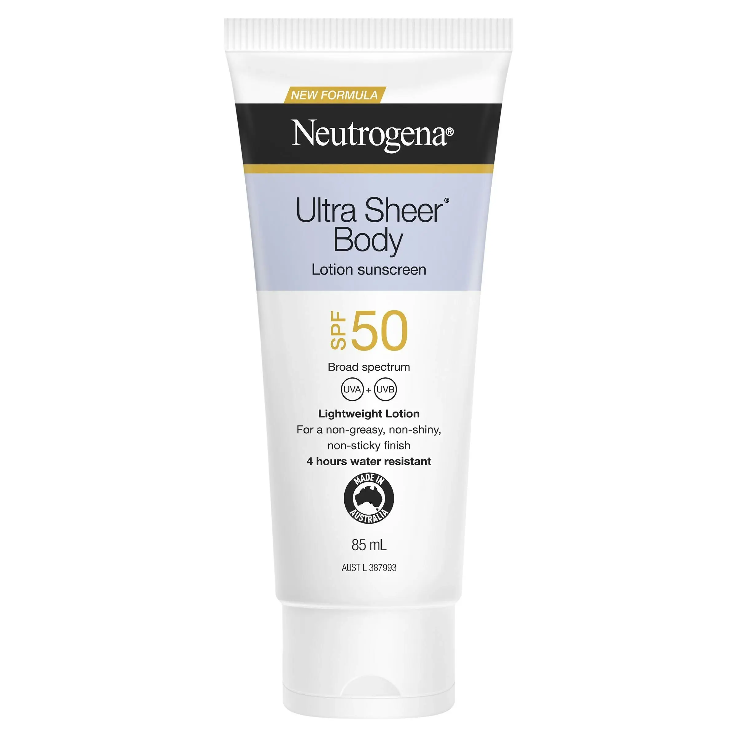 Neutrogena Ultra Sheer Sunscreen Lotion Spf 50+ 85mL