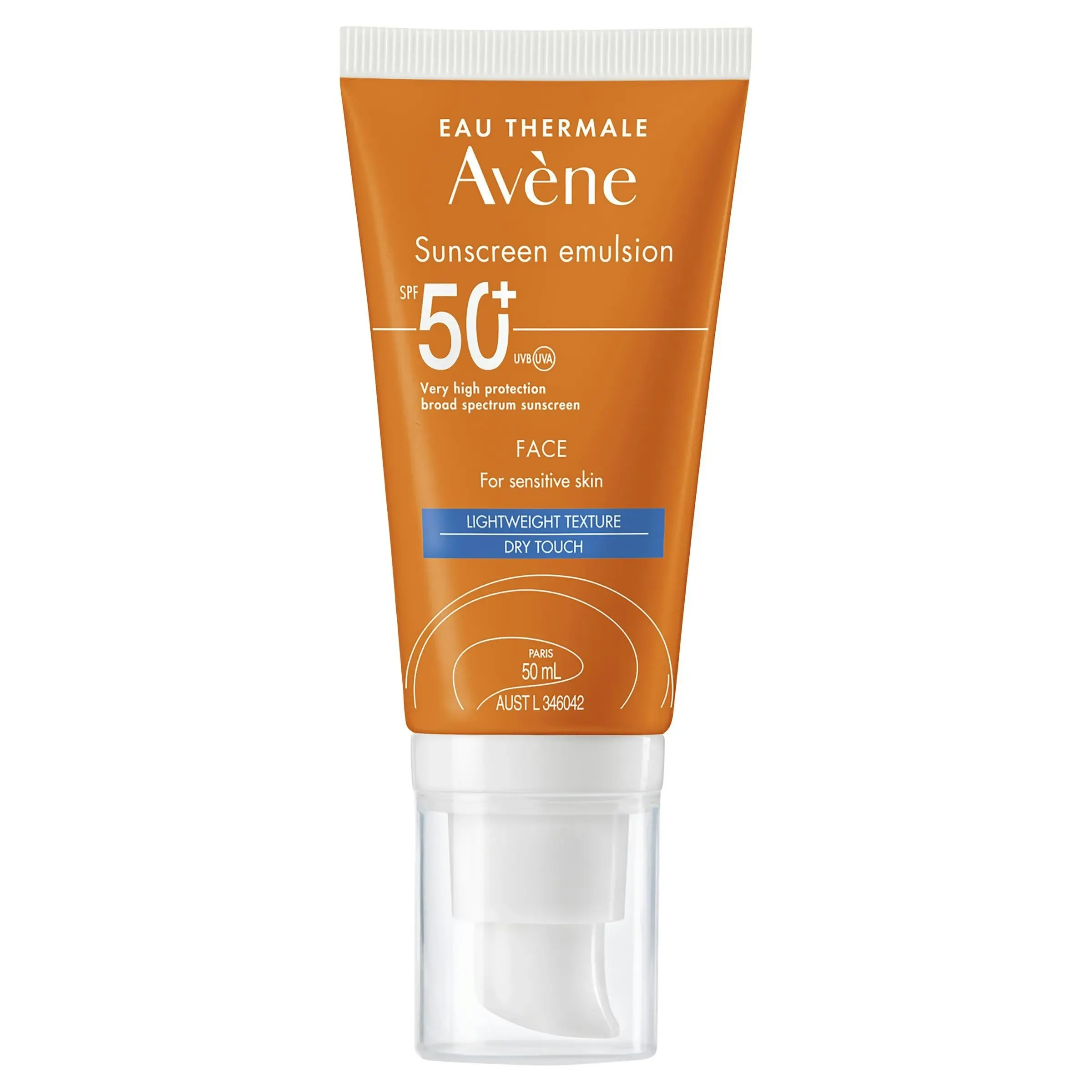 Avene Sunscreen Emulsion Face SPF 50+ 50mL