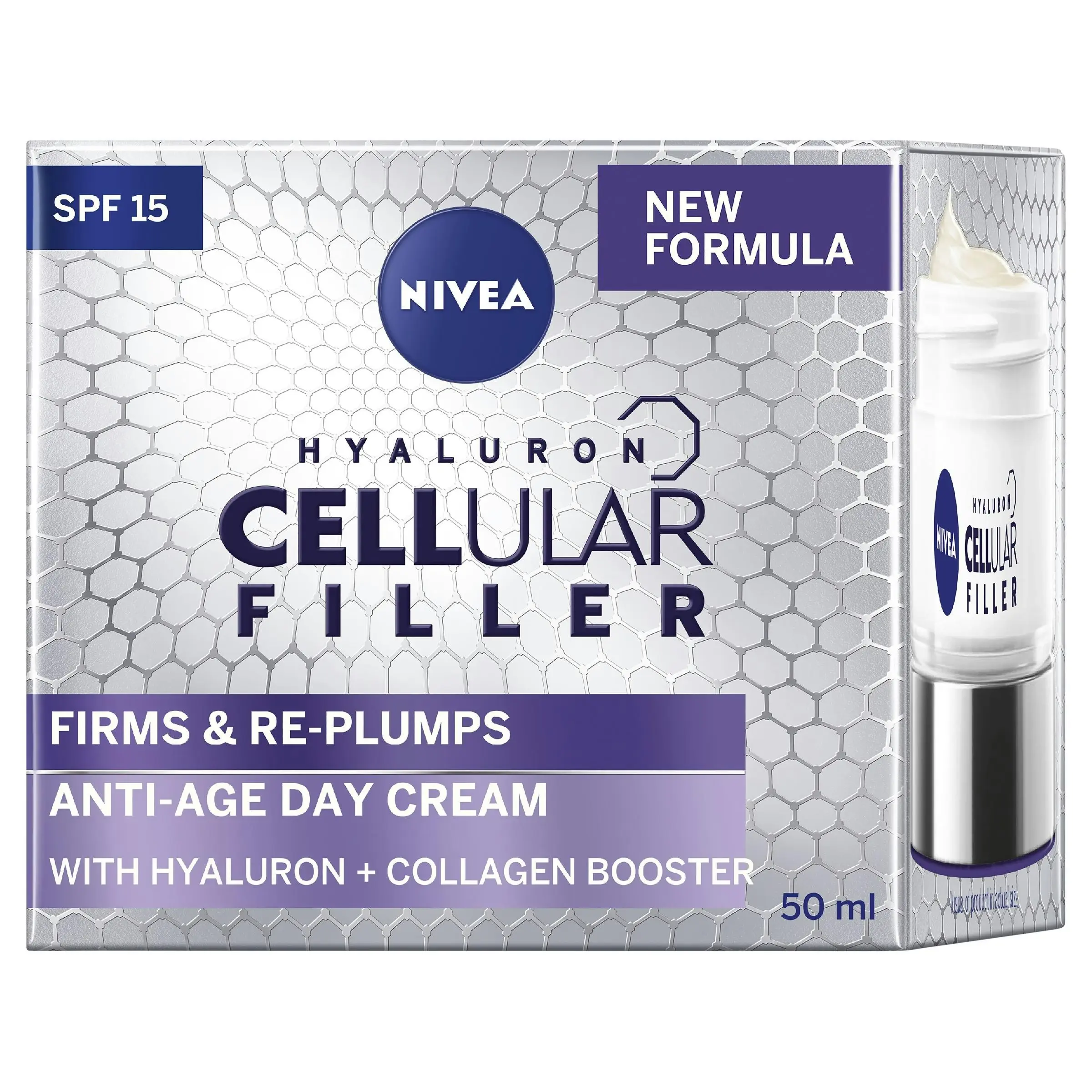 Nivea Hyaluron Cellular Filler Day Cream SPF15 50mL