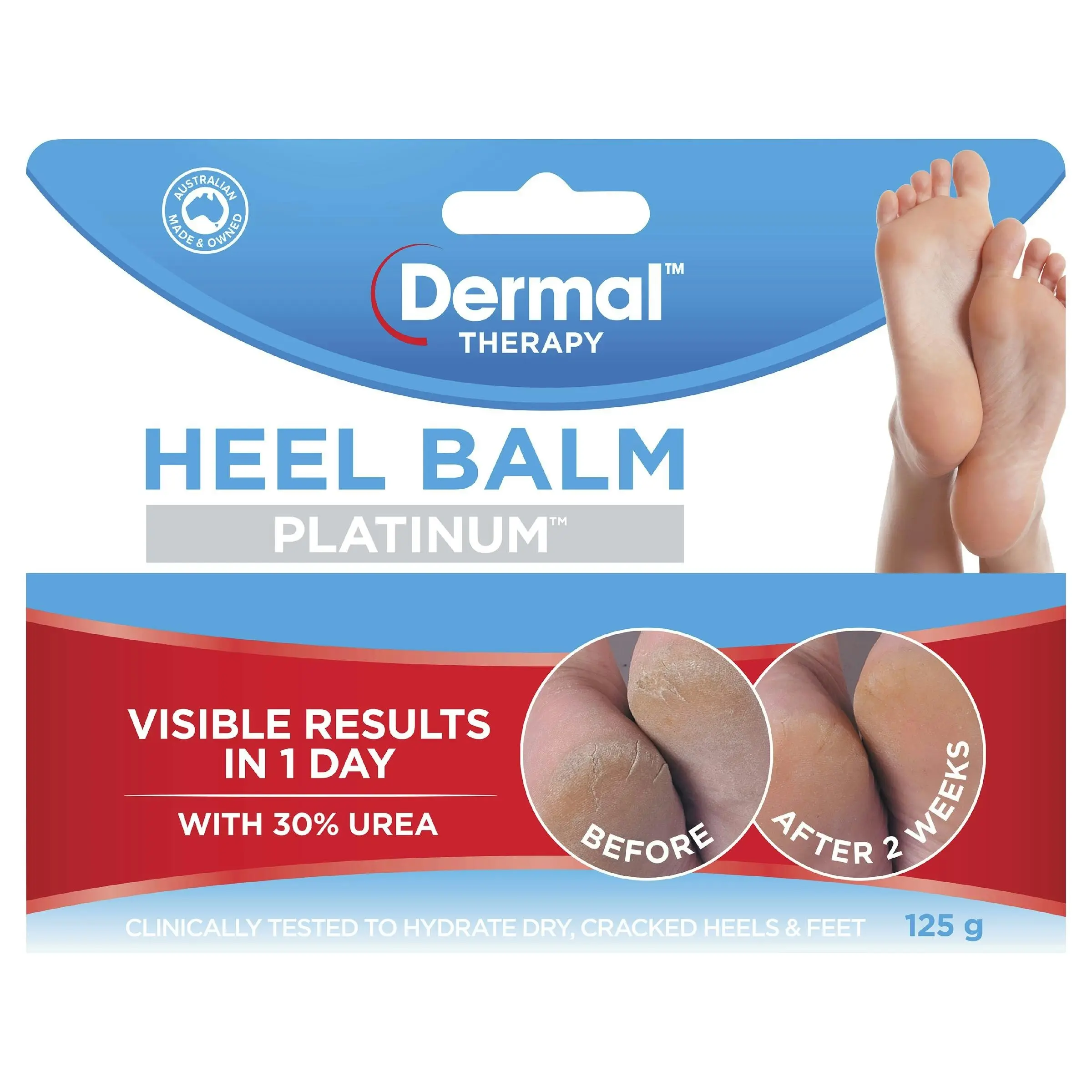 Dermal Therapy Heel Balm Platinum 125G