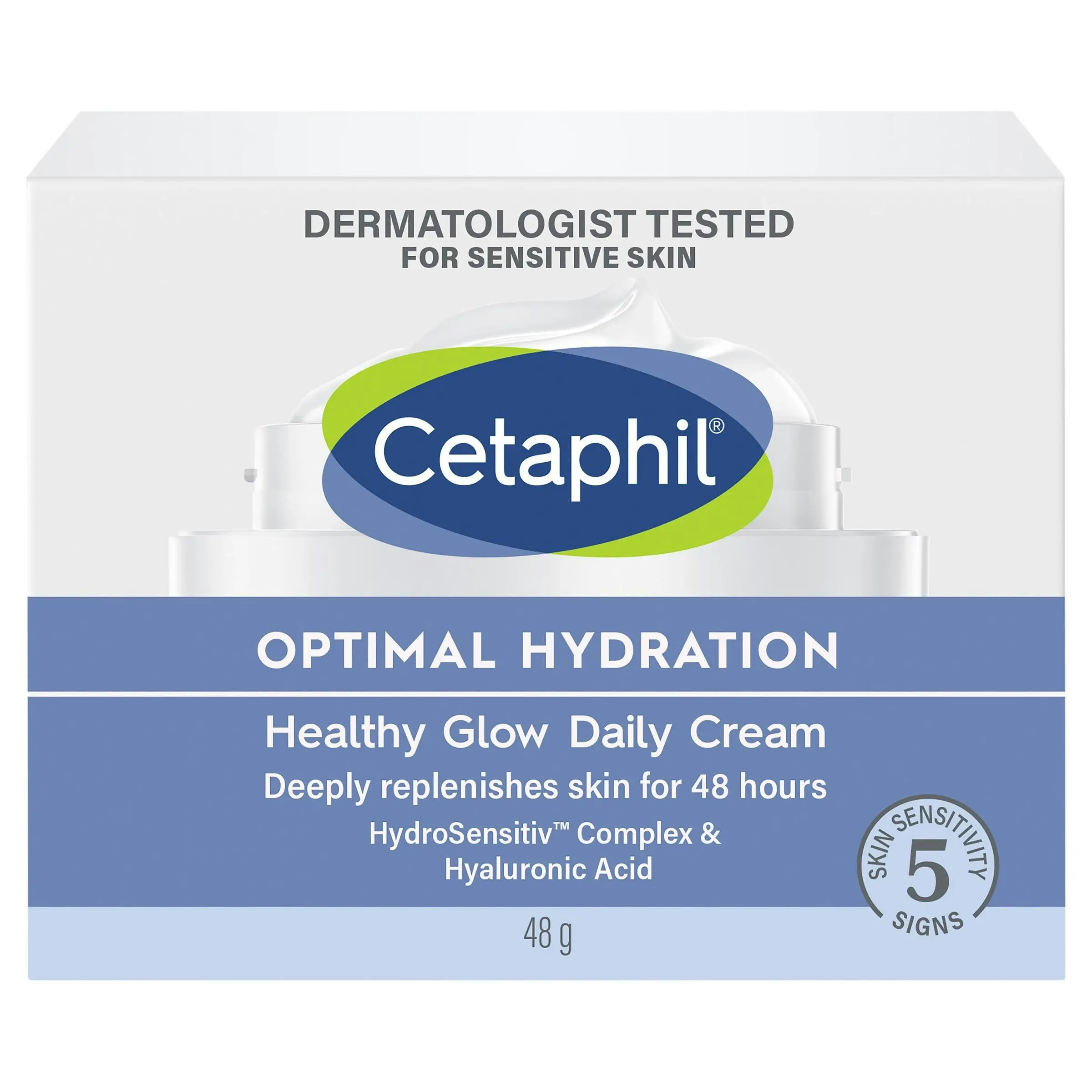 Cetaphil Optimal Hydration Healthy Glow Daily Cream 48g