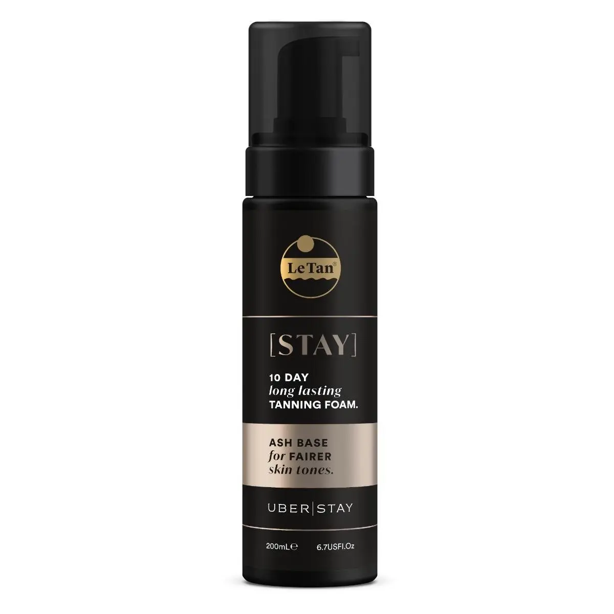 Le Tan Uber Stay Self Tanning Foam Ash Base 200mL