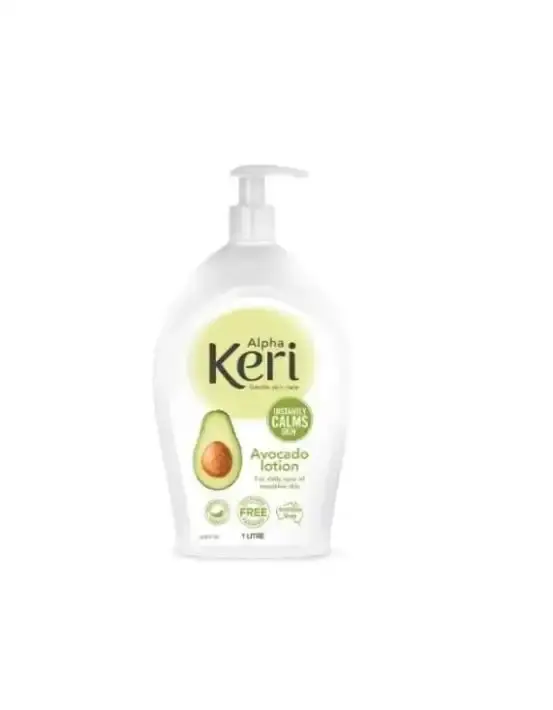 Alpha Keri Avocado Lotion 1 Litre Gentle Skin Moisturiser