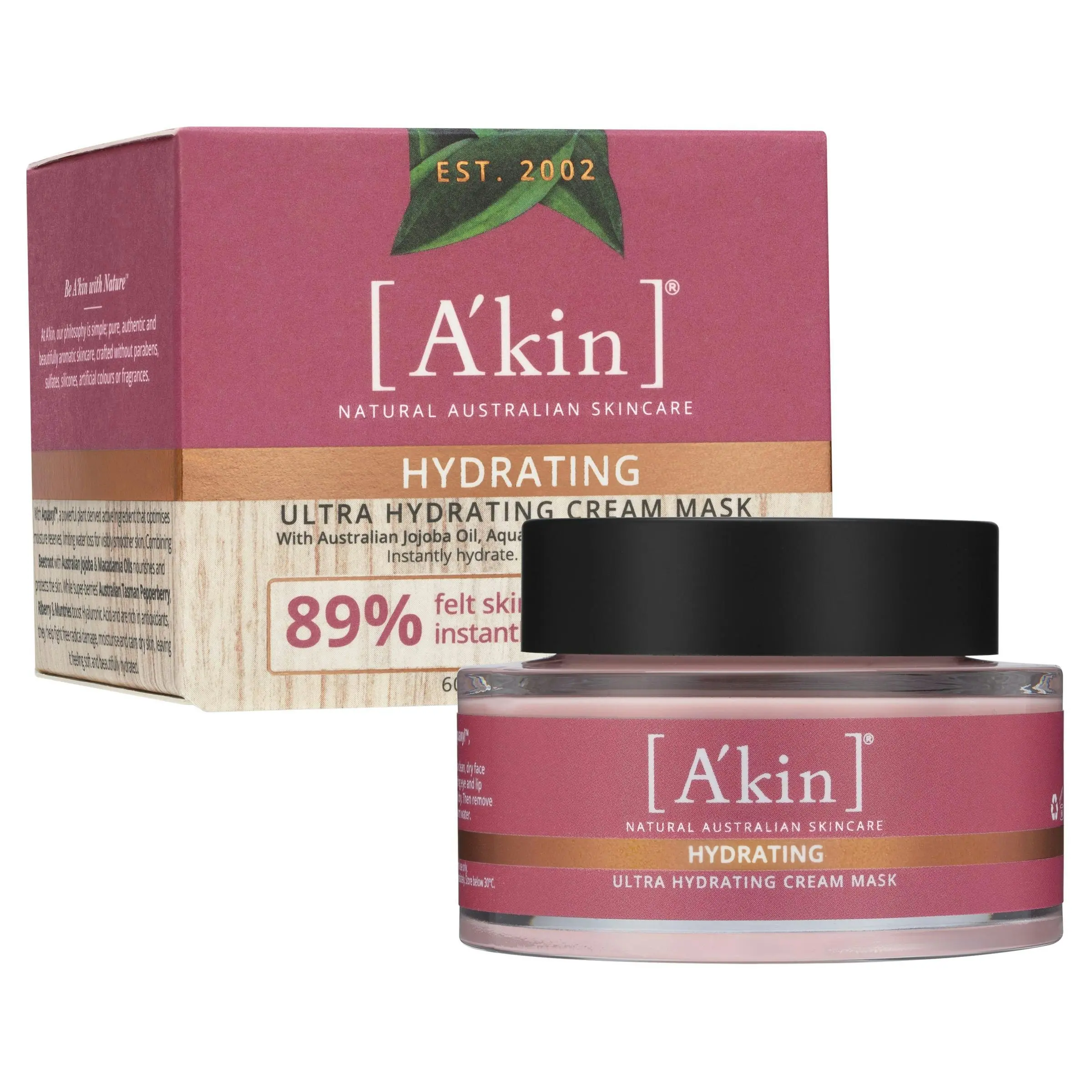 A'kin Ultra Hydrating Cream Mask 60g