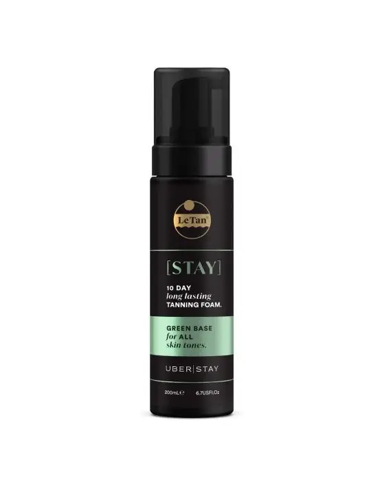 Le Tan Uber Stay Self Tanning Foam Green Base 200mL