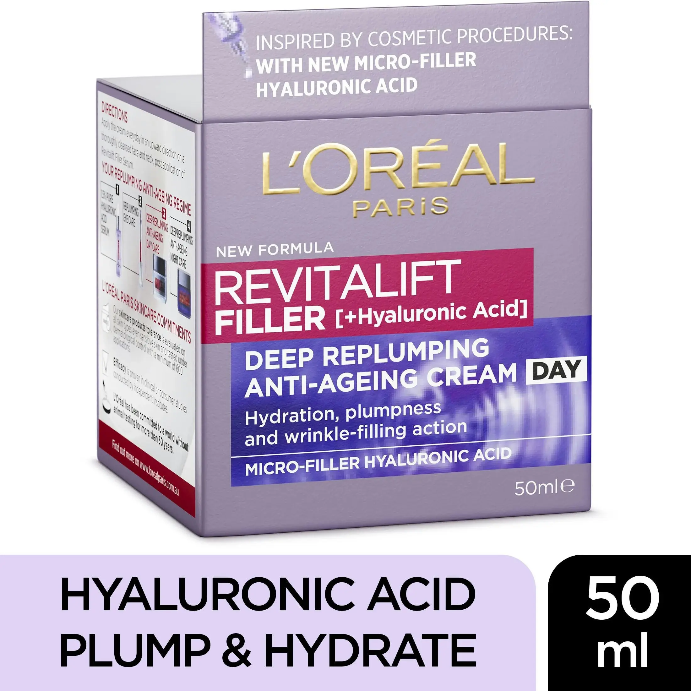 L'Oreal Revitalift Filler Day Cream 50mL