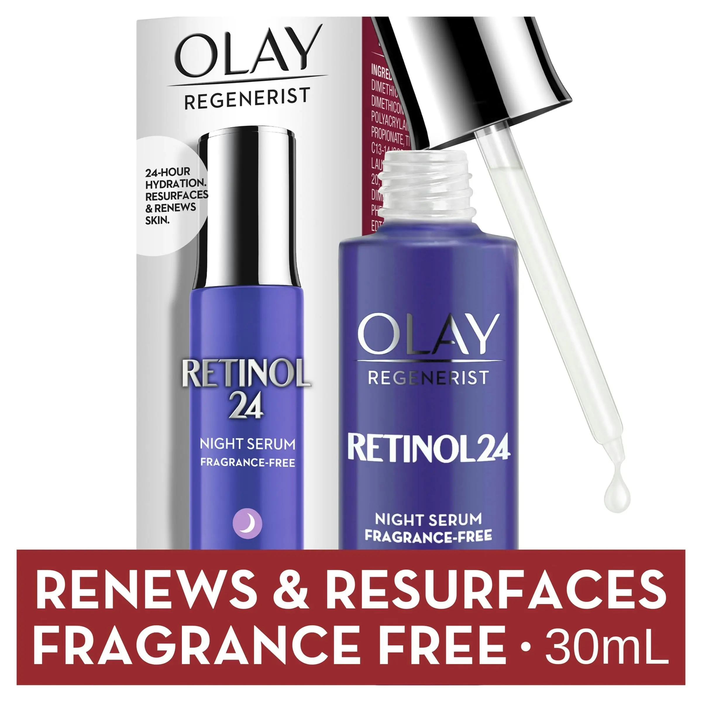 Olay Regenerist Retinol24 Face Serum 30mL