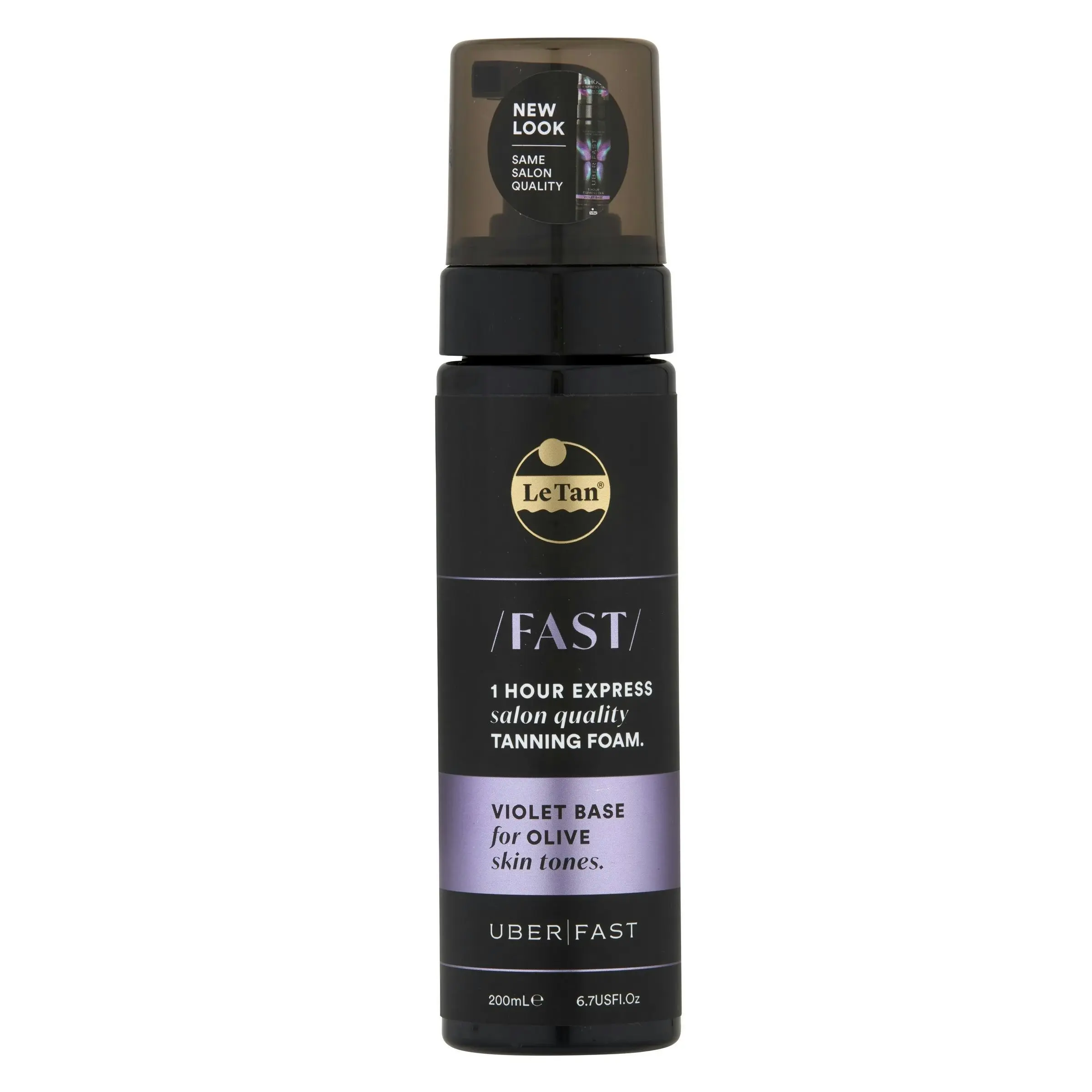 Le Tan Uber Fast Self Tanning Foam Violet Base 200mL