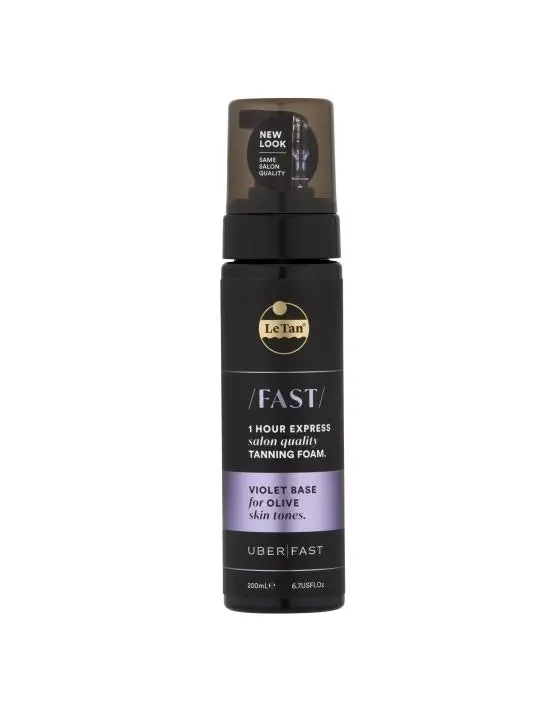 Le Tan Uber Fast Self Tanning Foam Violet Base 200mL