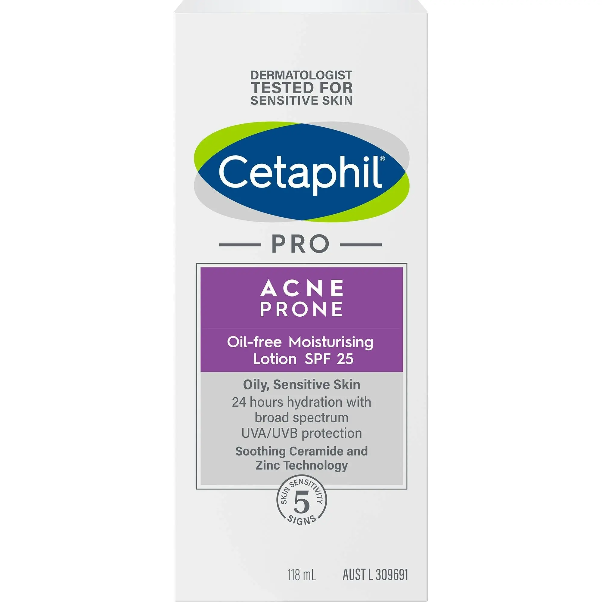 Cetaphil Pro Acne Prone Oil-Free Moisturising Lotion SPF25