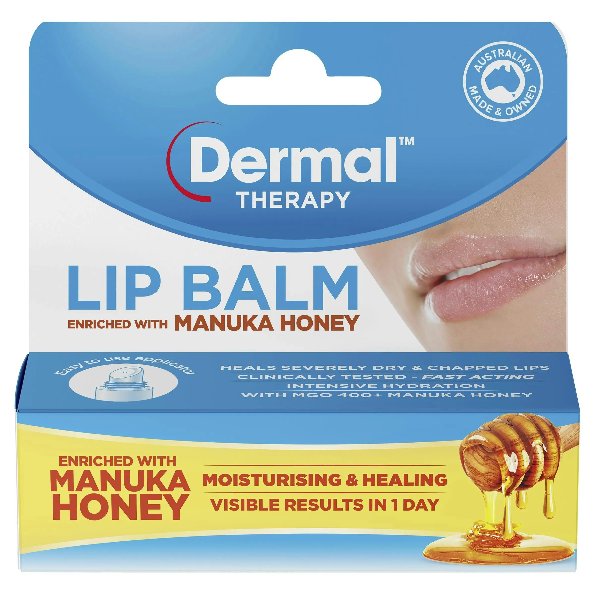 Dermal Therapy Lip Balm Enriched with Manuka Honey 10g