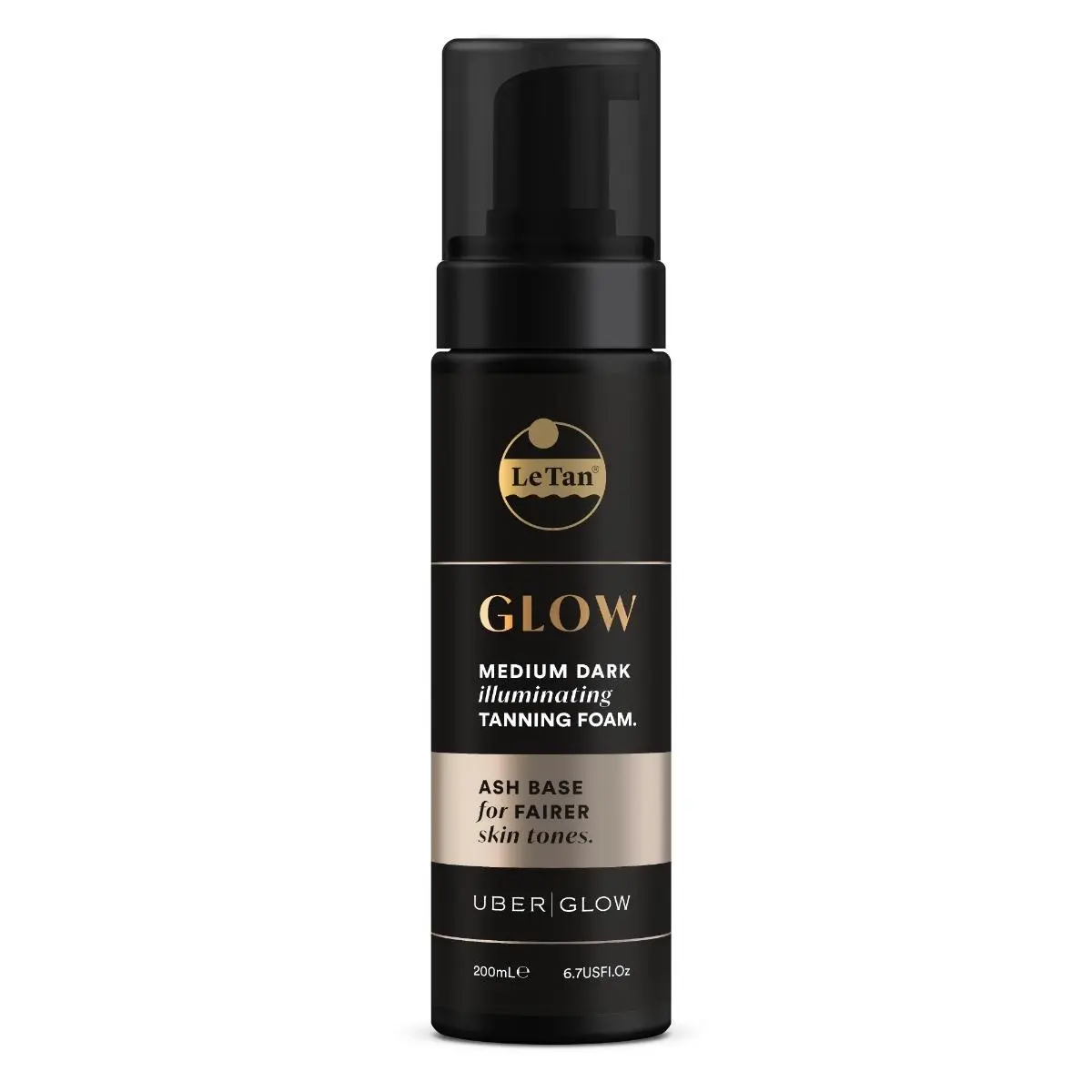 Le Tan Uber Glow Self Tanning Foam Ash Base 200mL