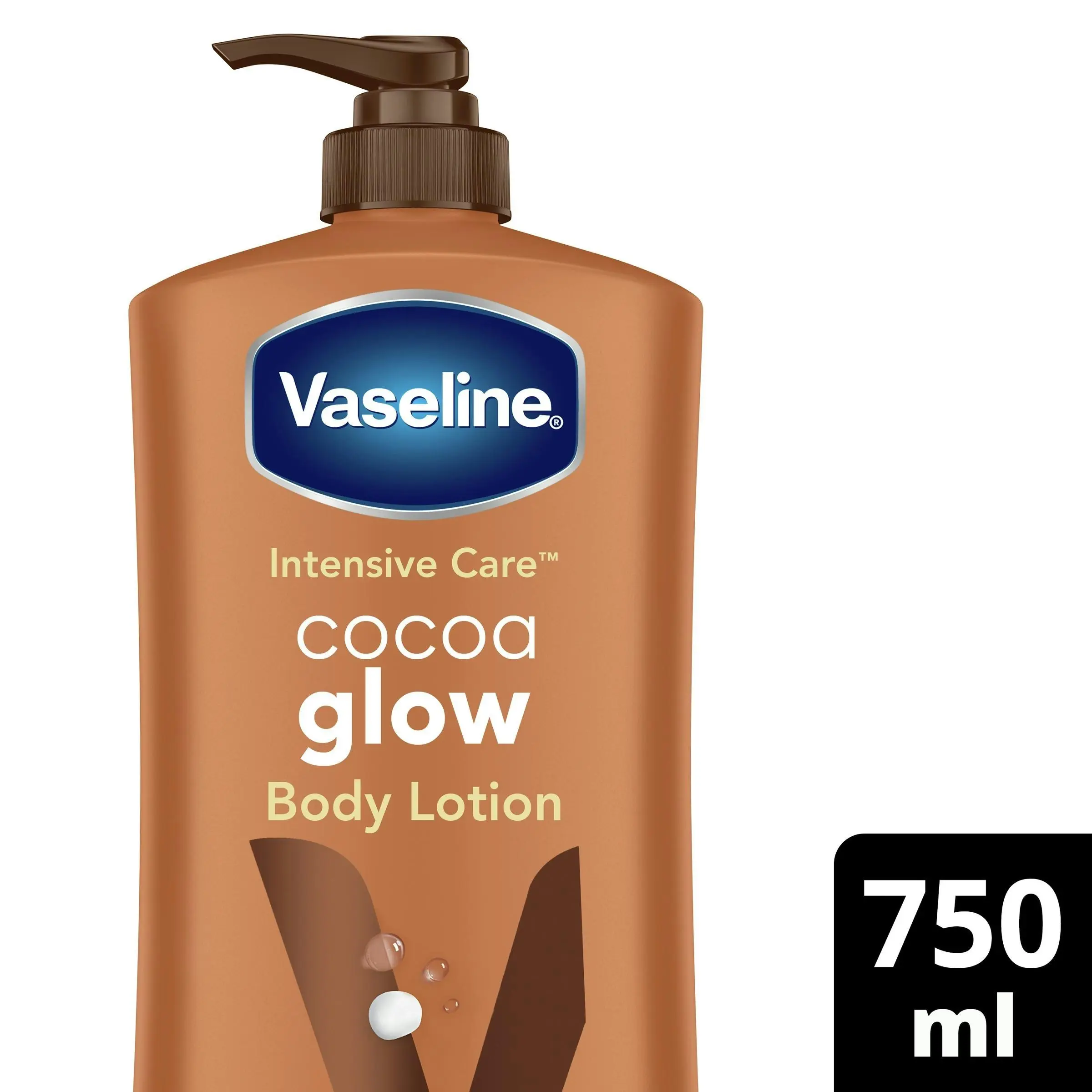 Vaseline Intensive Care Cocoa Glow Body Lotion 750mL