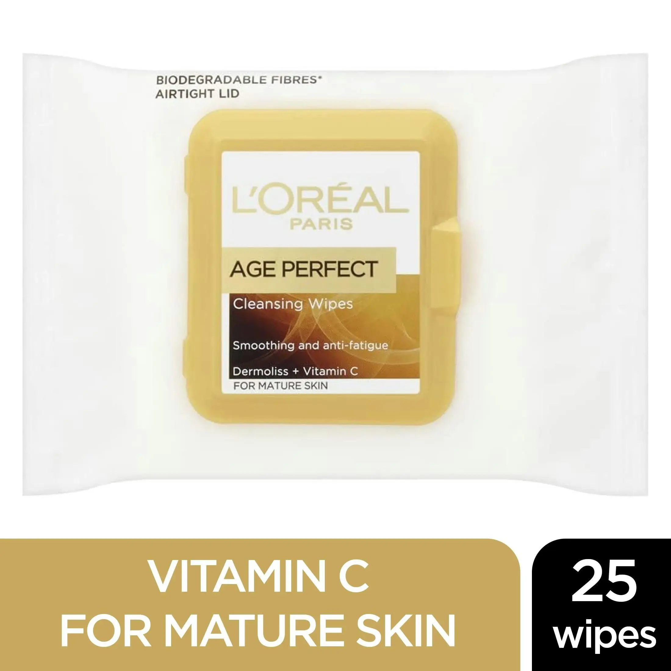 L'Oreal Age Perfect Cleansing Wipes 25 Pack