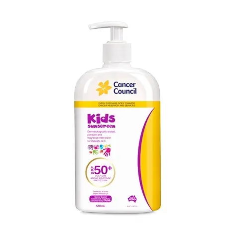 Cancer Council Kids Sunscreen SPF50+ Pump 500mL