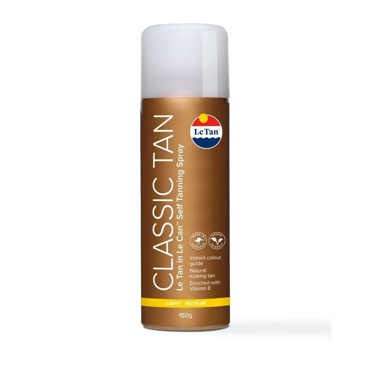 Le Tan Classic Tan Le Tan In Le Can Self Tanning Spray Light/Medium 150G