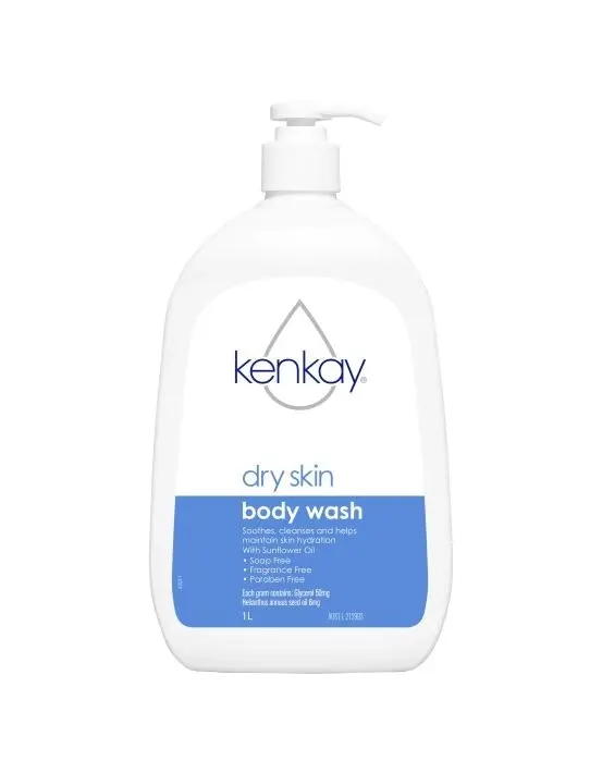 Kenkay Dry Skin Body Wash 1L