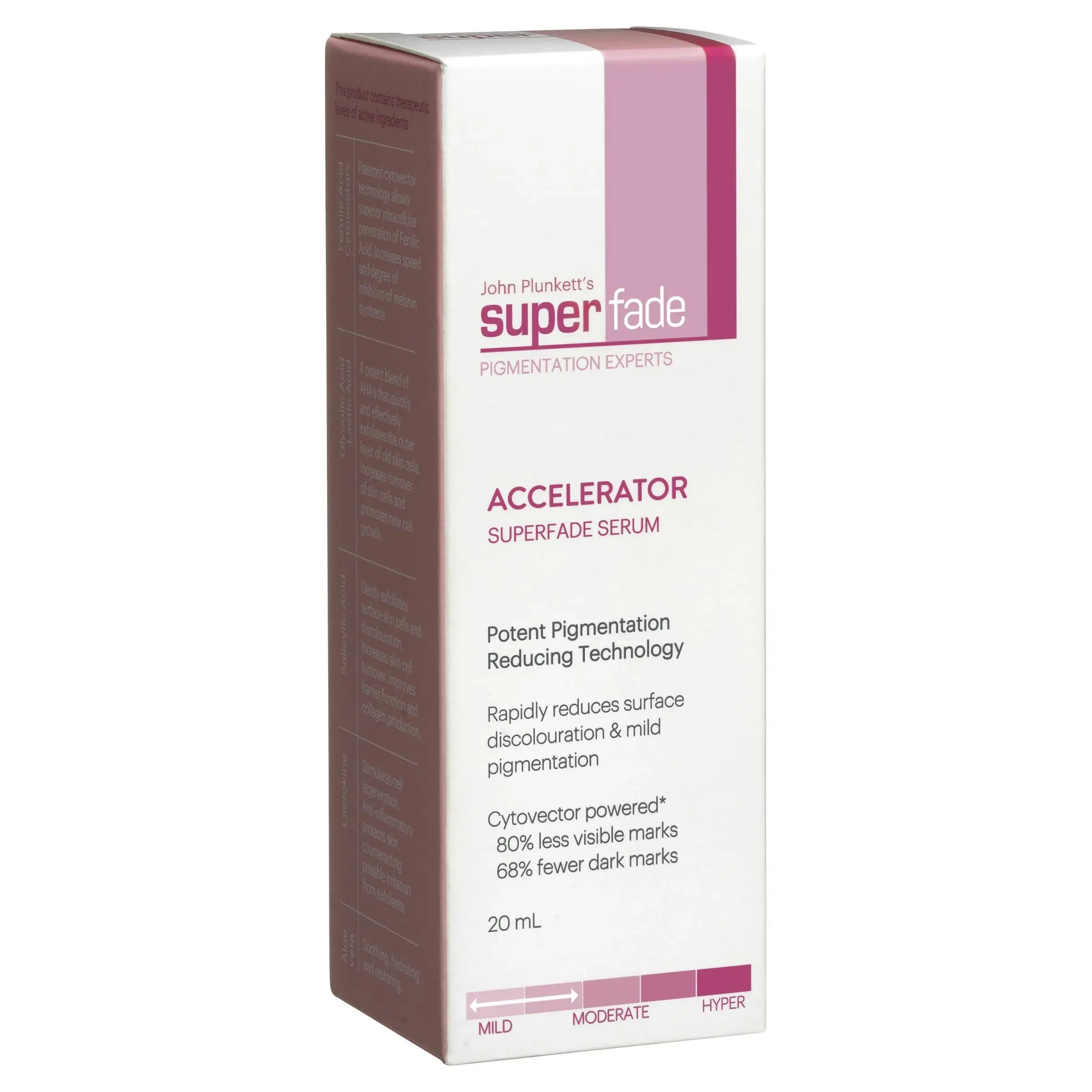 John Plunkett's Superfade Accelerator Serum 20ml