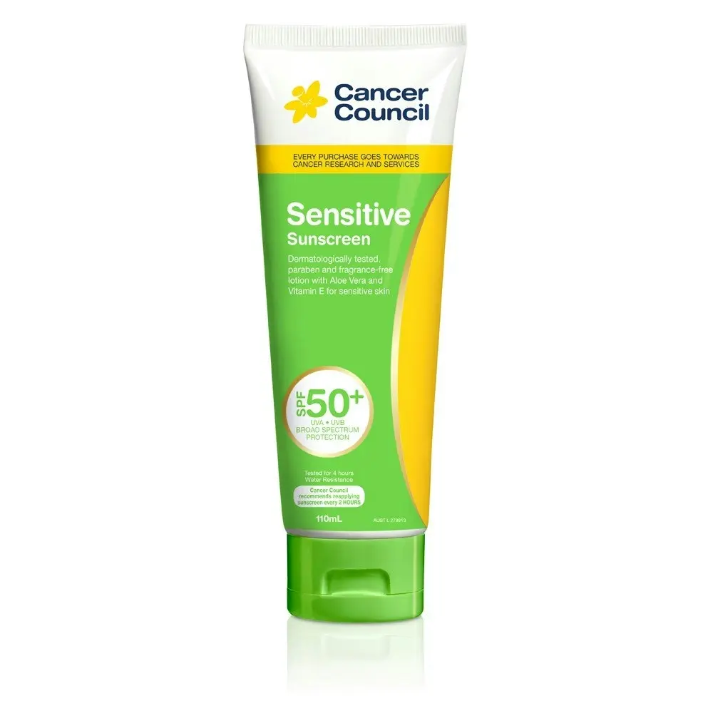 Cancer Council Sensitive SPF50+ 110mL