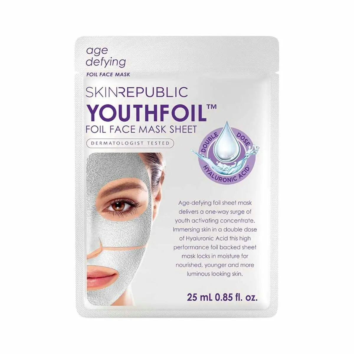 Skin Republic Youthfoil Foil Face Mask