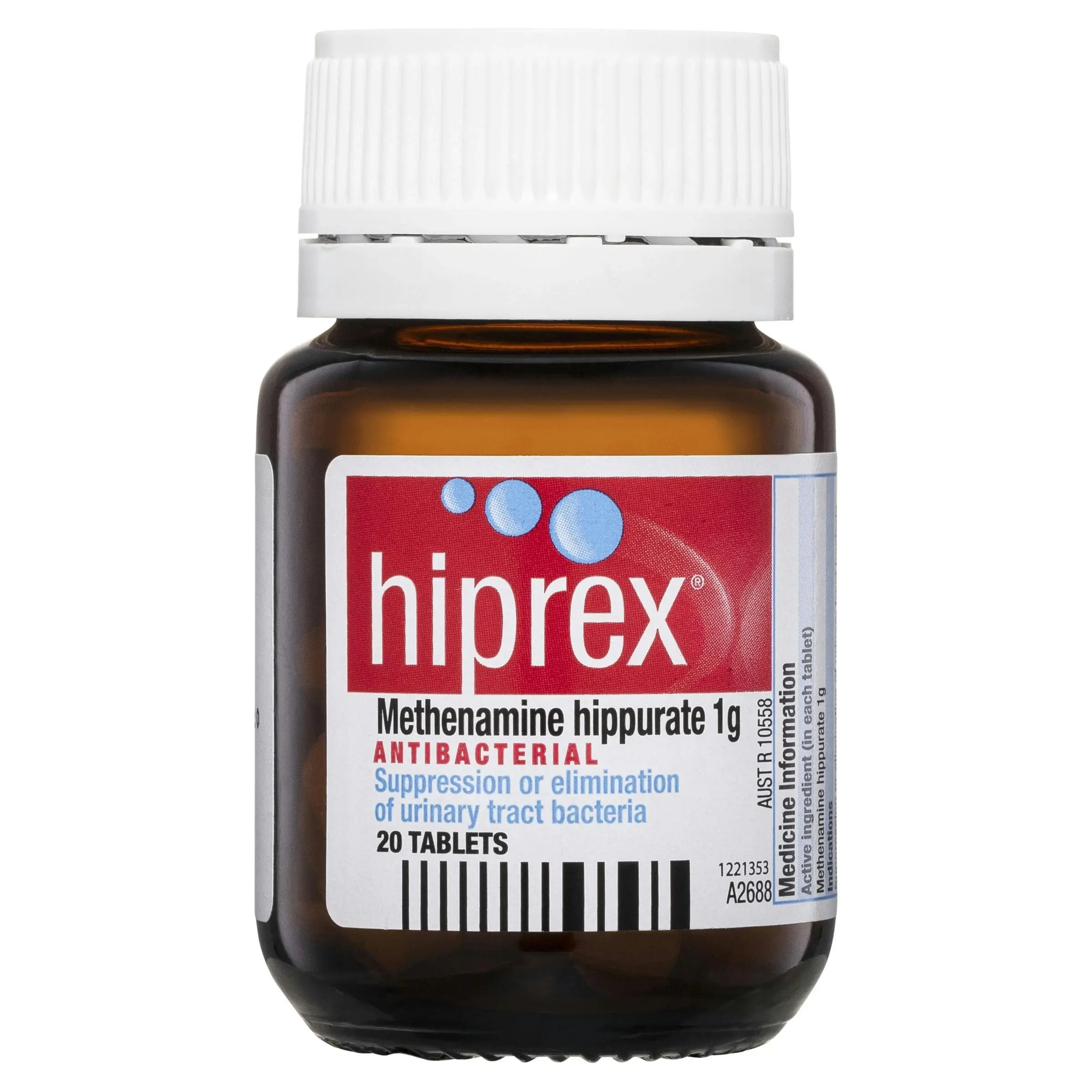 HIPREX Antibacterial 20 Tablets