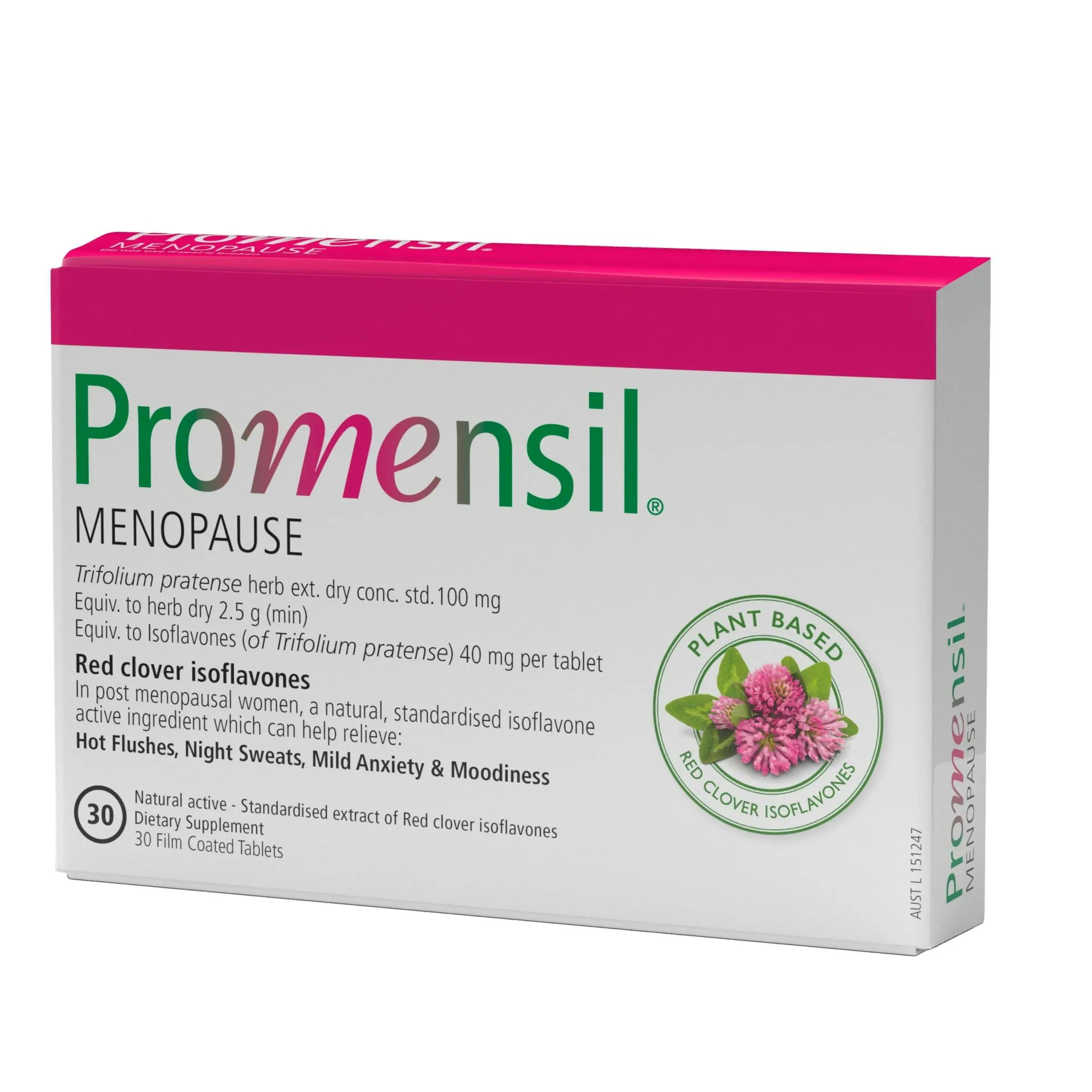 Promensil Menopause Tablets 30