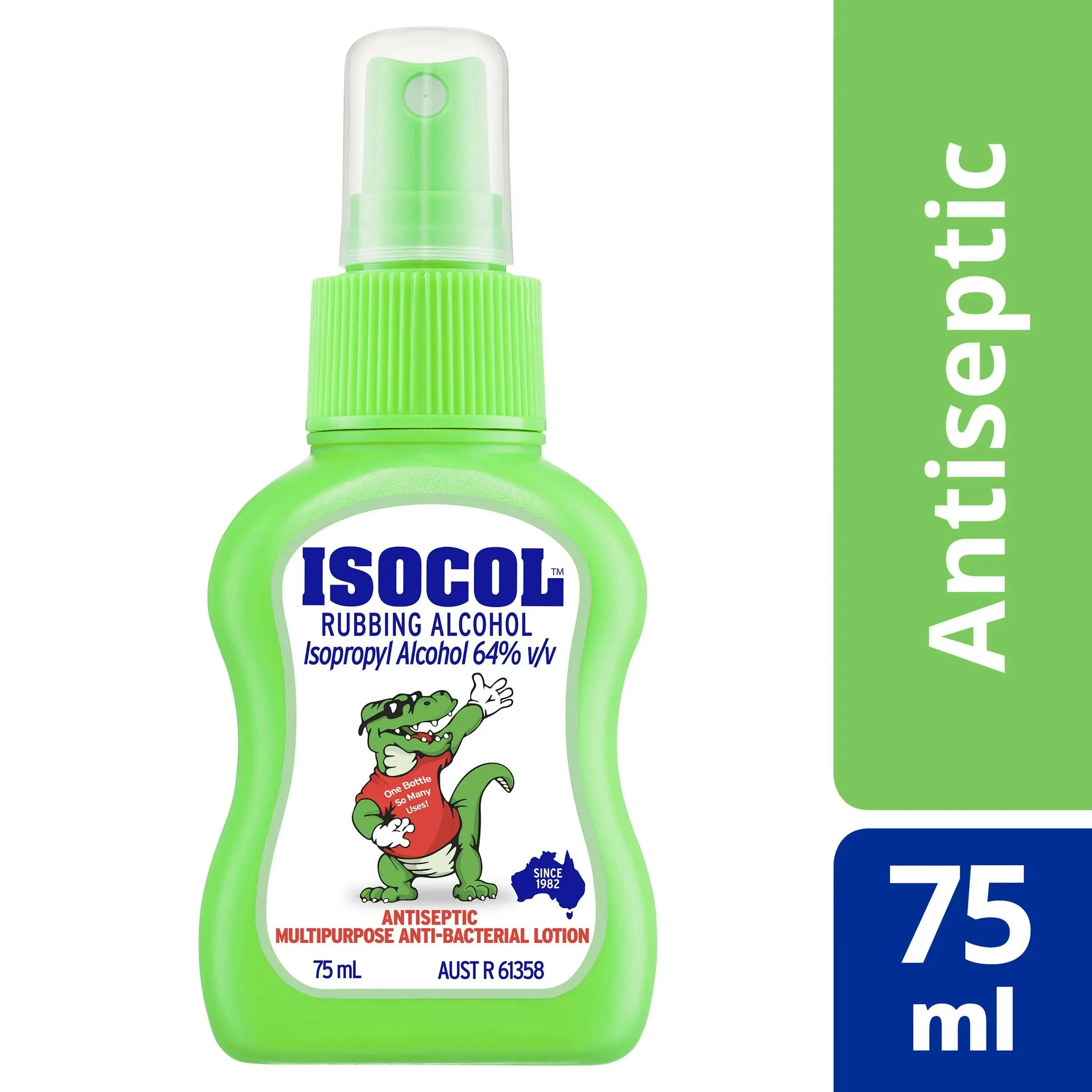 Isocol Rubbing Alcohol Antiseptic 75mL