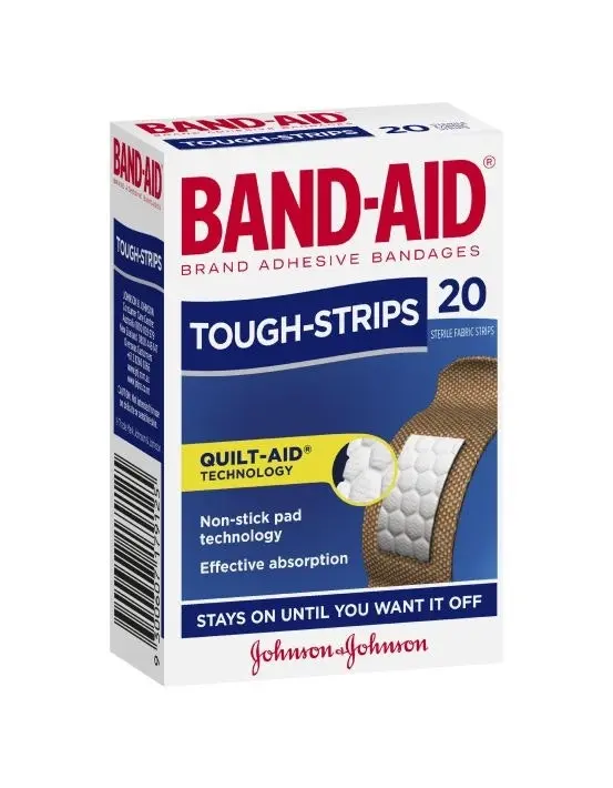 BAND-AID Tough Strips 20 Pack