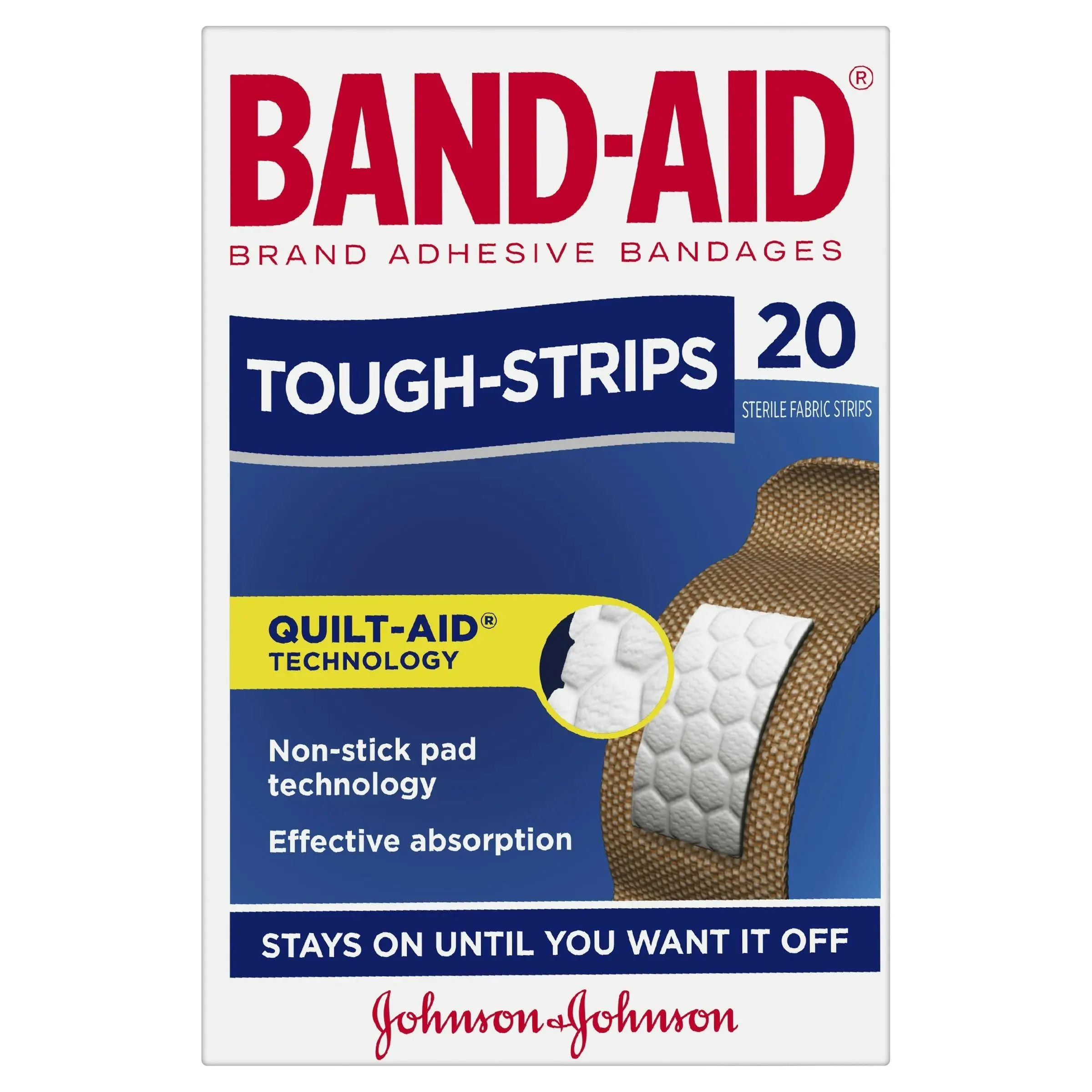 BAND-AID Tough Strips 20 Pack