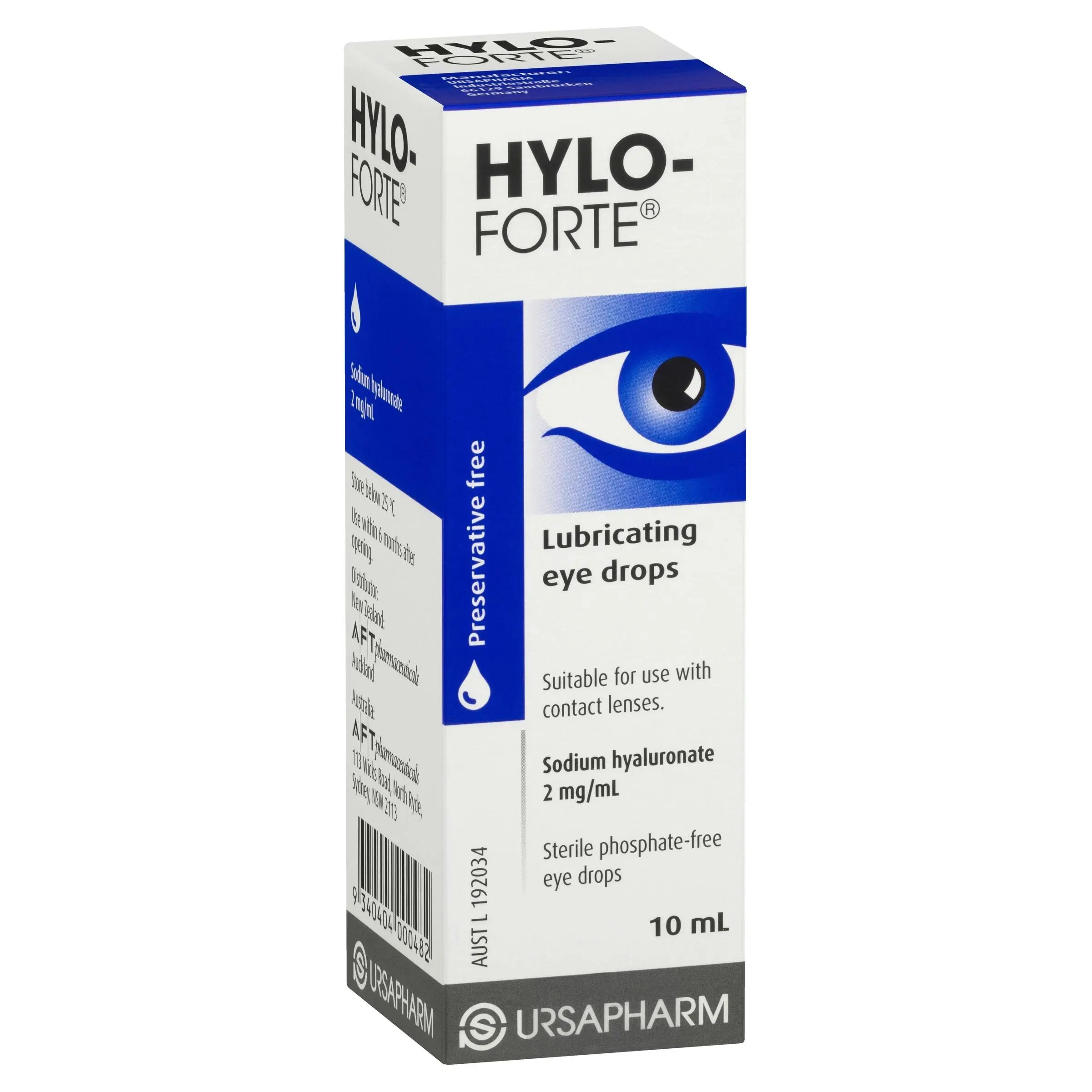 HYLOFORTE 2MG/mL 10mL