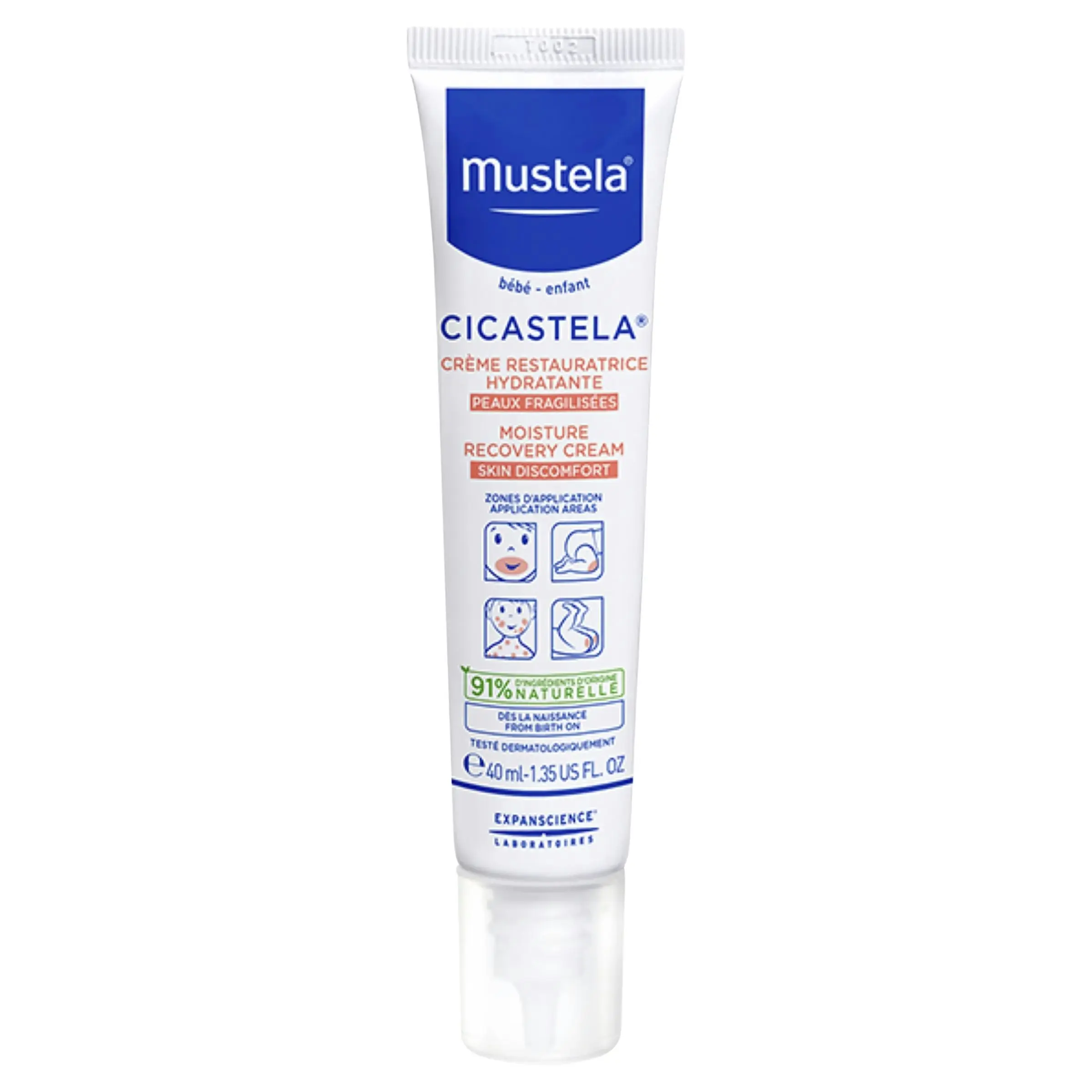 MUSTELA Cicastela Recovery Cream 40mL