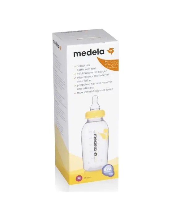 Medela Breastmilk Bottle 250ml with Medium Teat