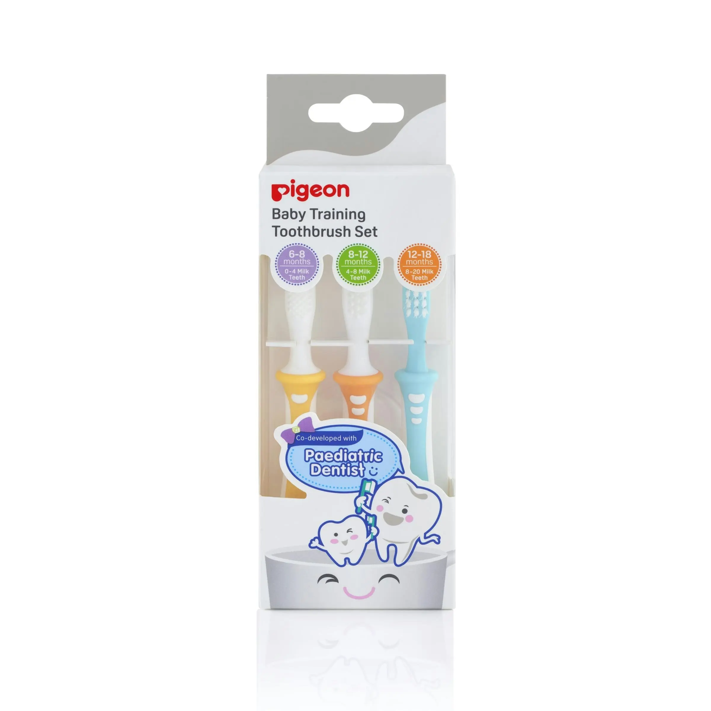 PIGEON Training Toothbrush Set 3 Pack