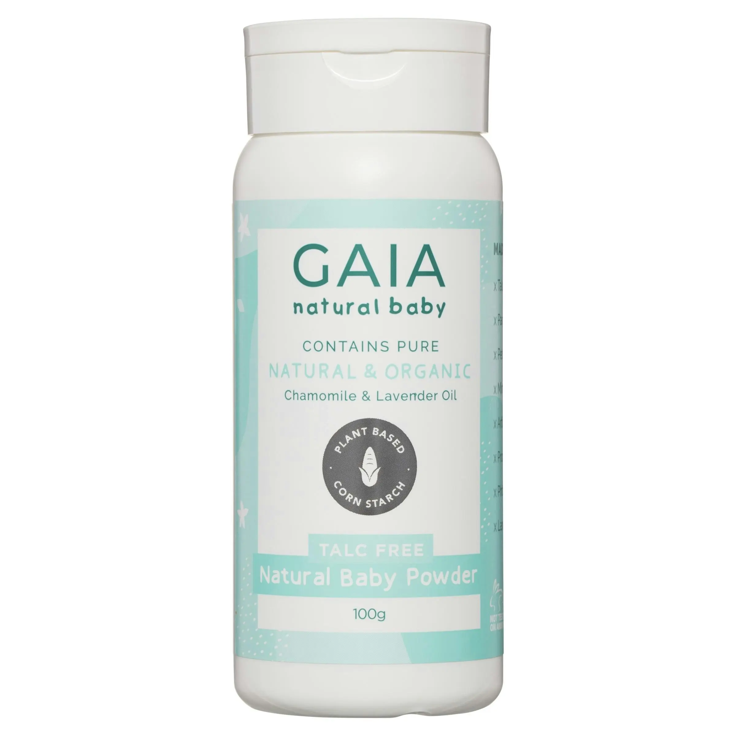 Gaia Natural Baby Powder 100g