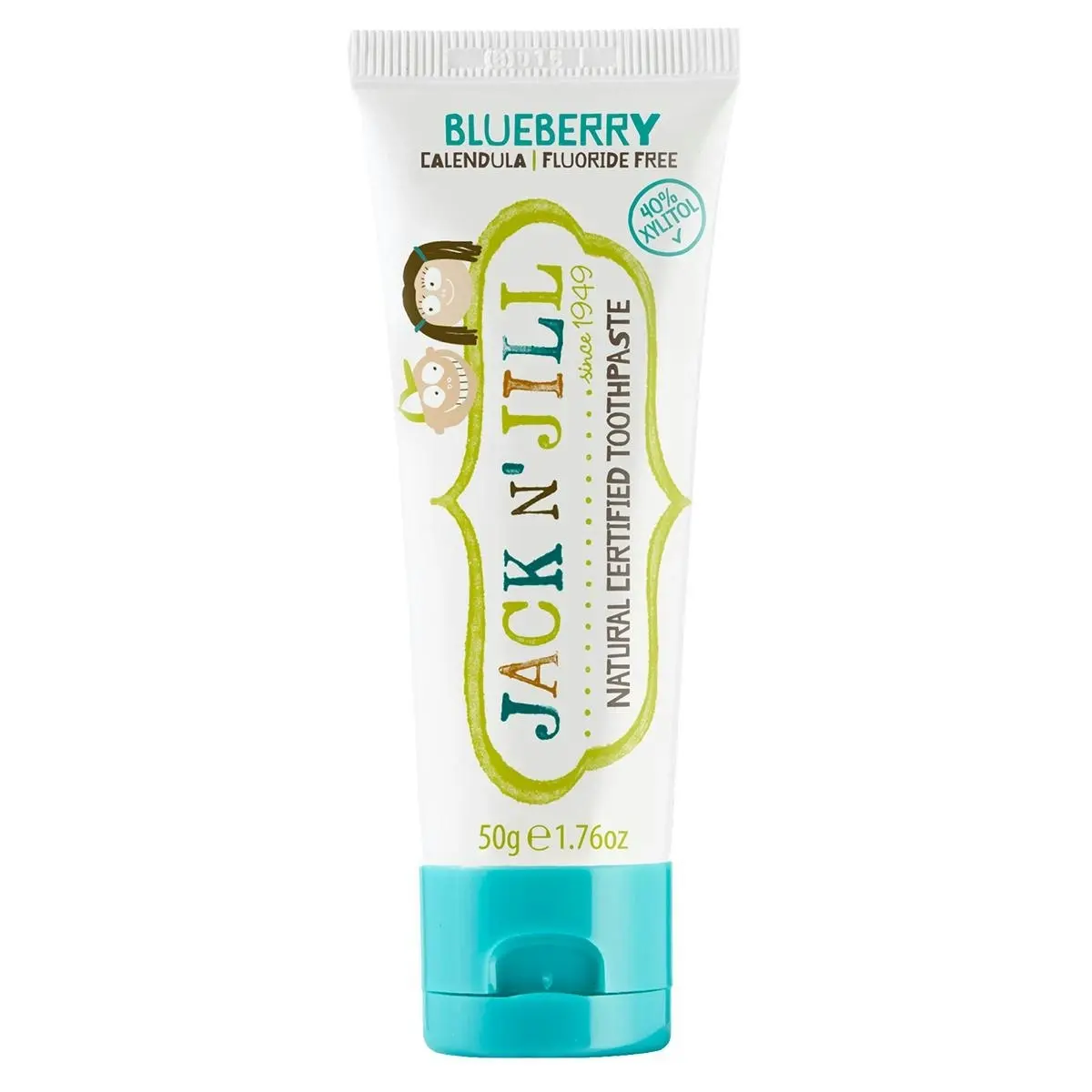 Jack N' Jill Natural Toothpaste Blueberry 50g