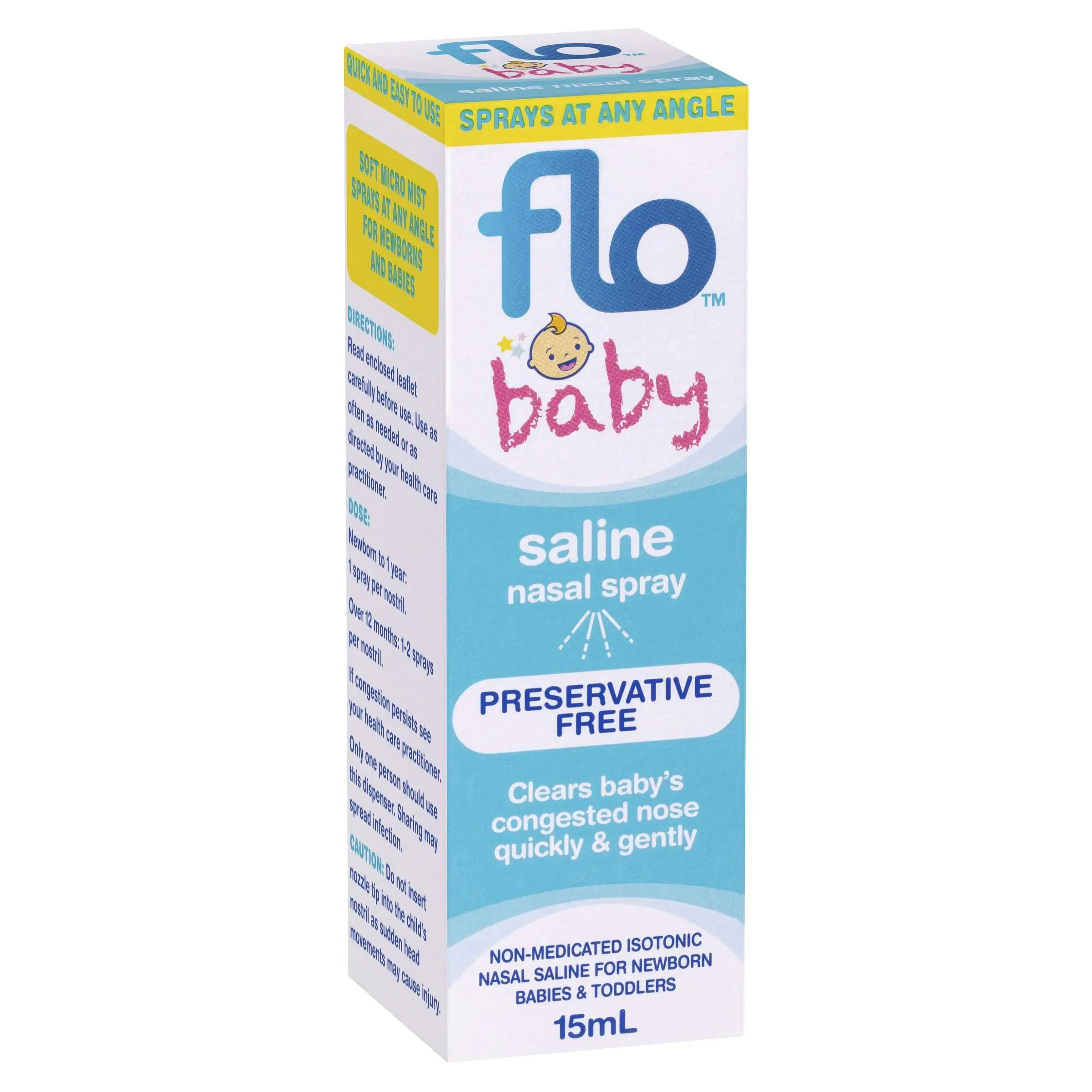 Flo Baby Saline Spray 15mL