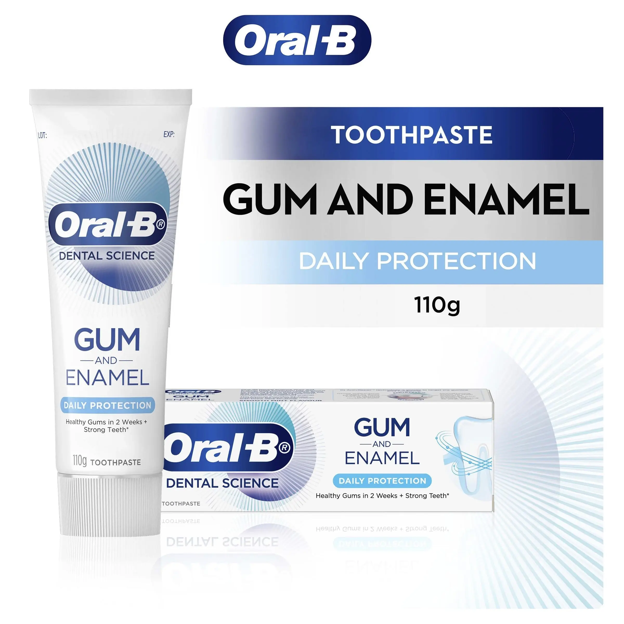 Oral B Toothpaste Gum Care & Enamel 110G