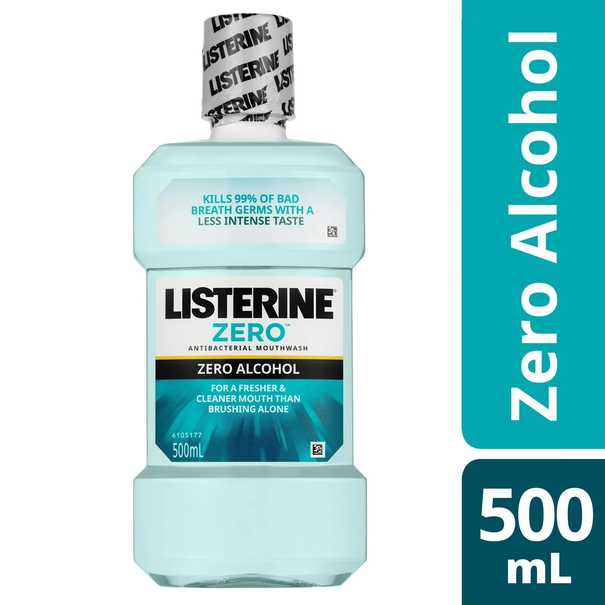 Listerine Mouthwash Zero Alcohol 500mL